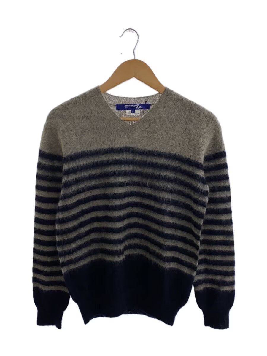 Comme des Garcons × Junya Watanabe Striped Mohair Knit Sweater Size US S / EU 44-46 / 1 - 1 Thumbnail
