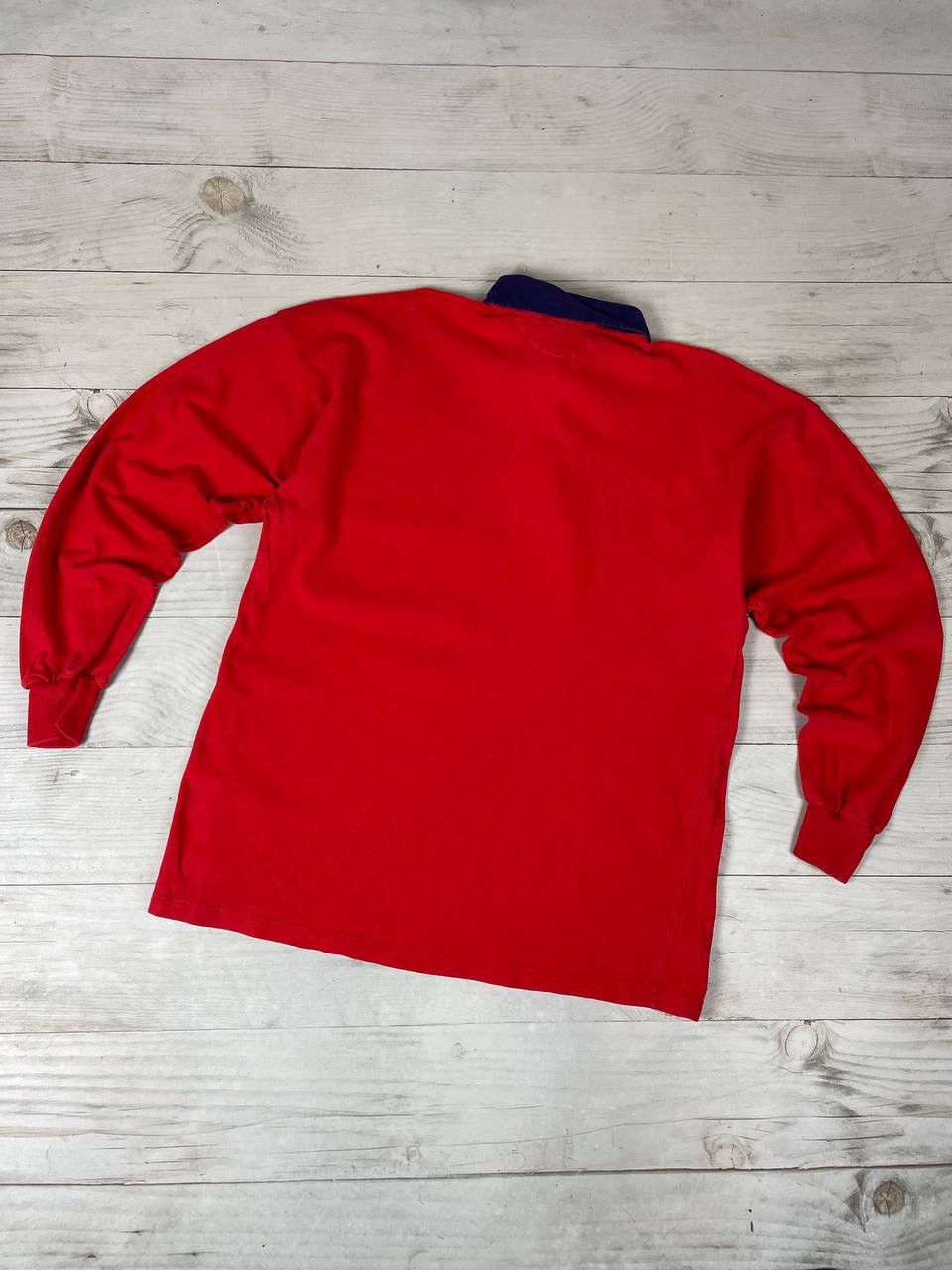 Nike Vintage NIKE RFU England Rugby Union Long Sleeve Shirt 90s Size US L / EU 52-54 / 3 - 13 Thumbnail