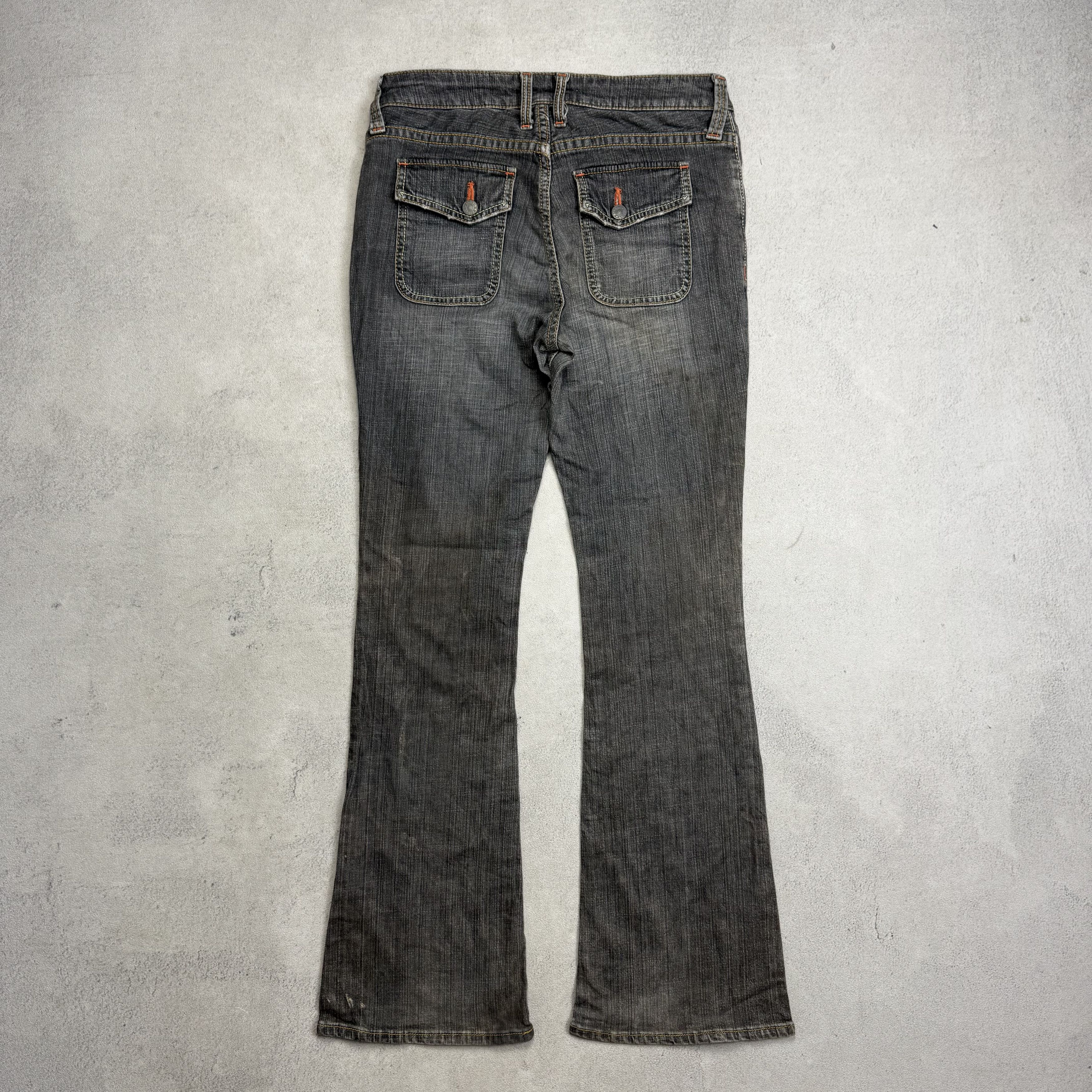 Vintage Bobson Happy Face Flare Jeans Size US 30 / EU 46 - 6 Thumbnail