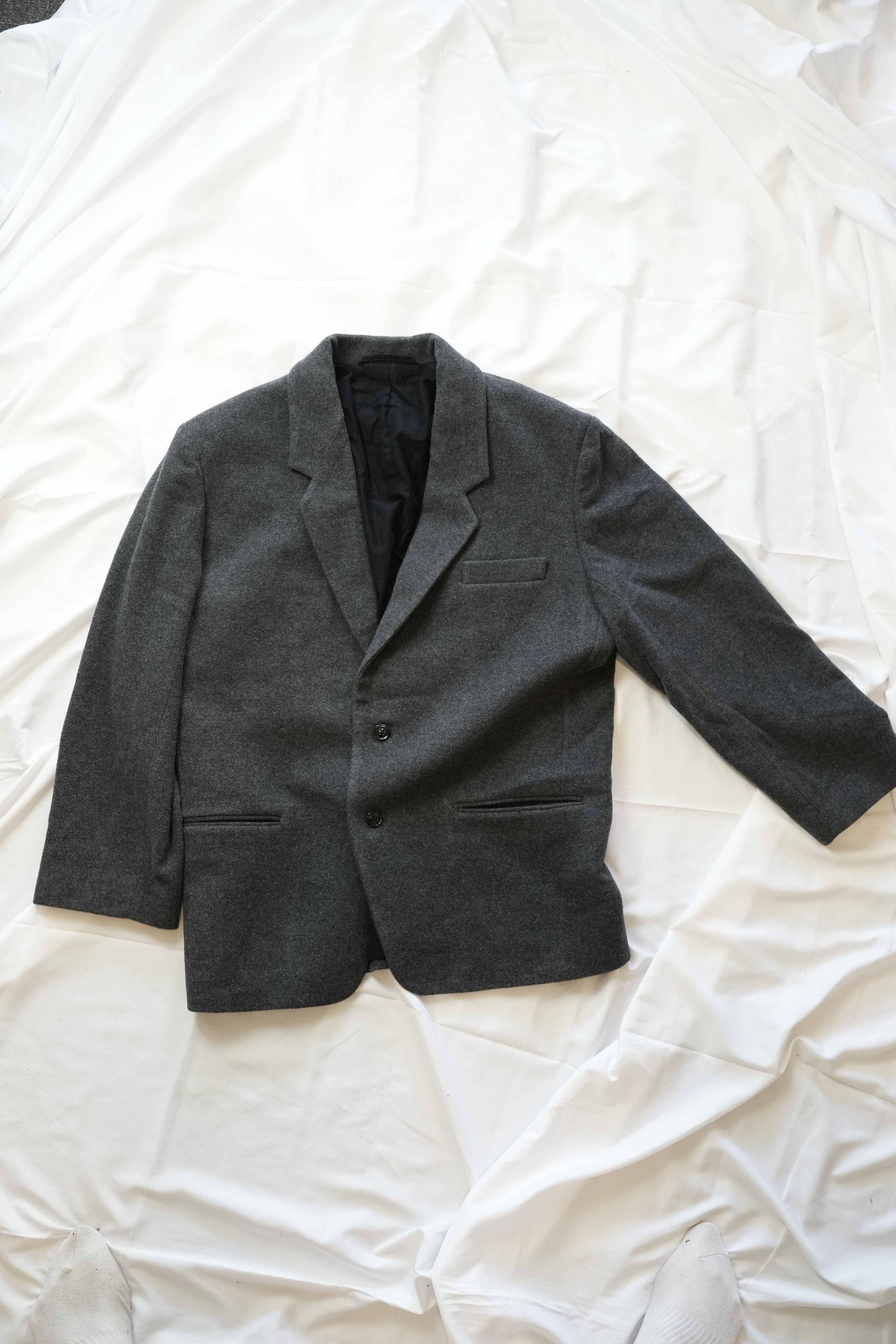 Lemaire lemaire 21AW gray blazer Size US L / EU 52-54 / 3 - 1 Thumbnail