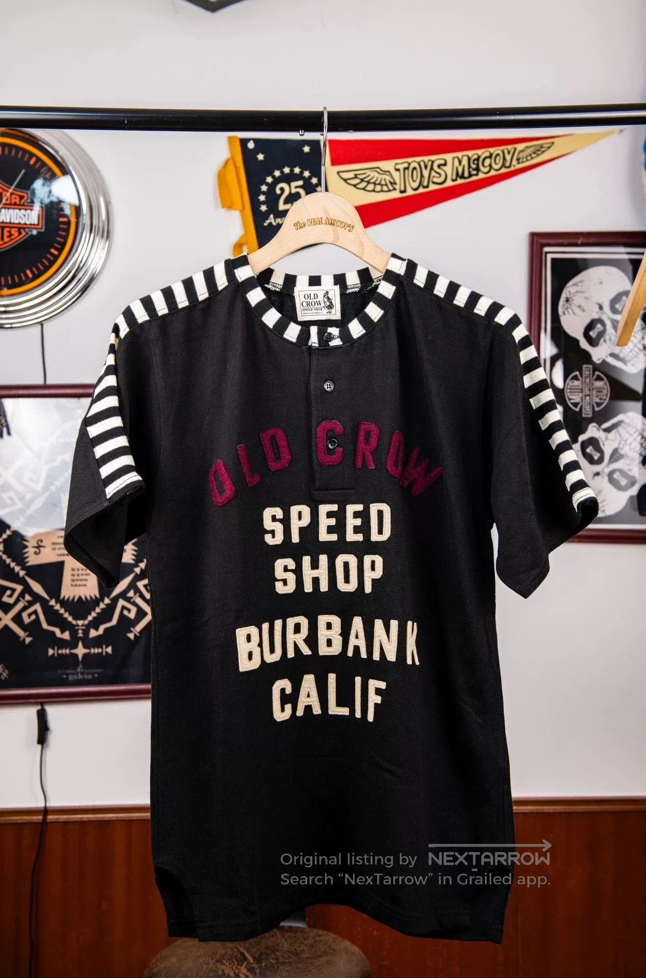 M. Crow Old Crow Vintage Motorcycle T-Shirt. Size US L / EU 52-54 / 3 - 1 Thumbnail