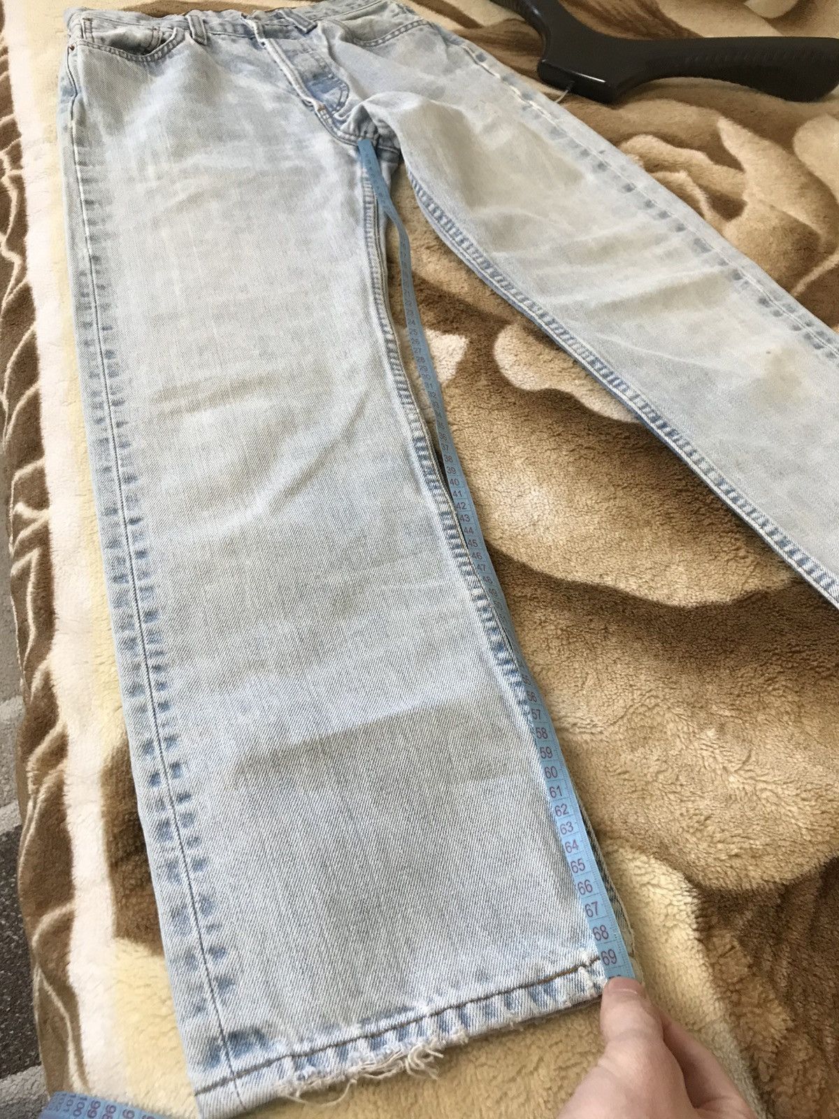 Levi's 🔥 Vintage Levis 29x30 Distressed Denim Washed Pants Jeans Size US 29 - 20 Thumbnail