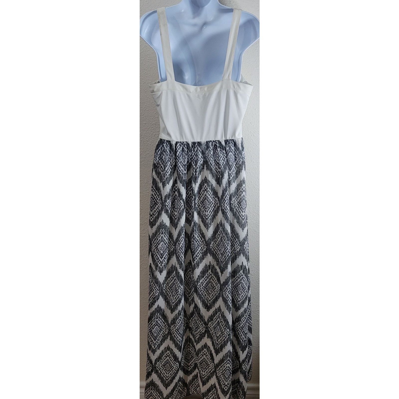 Other Robbie Bee Crisscross Bodice Sleeveless Maxi Dress 8 Lined Size M / US 6-8 / IT 42-44 - 3 Thumbnail