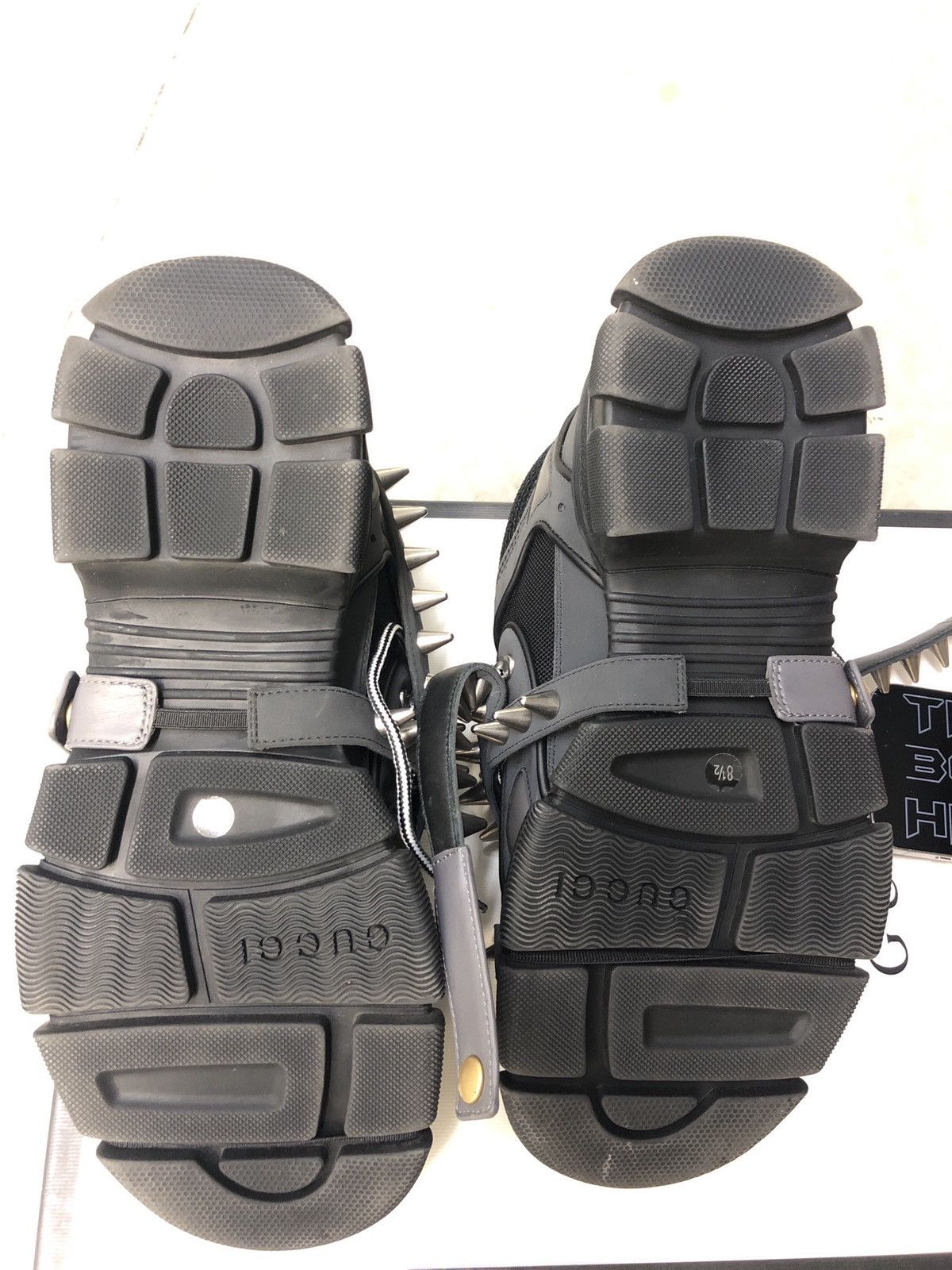 Gucci Designer Gucci Sega Flashtrek Spike Sneakers Size US 8.5 / EU 41-42 - 5 Thumbnail
