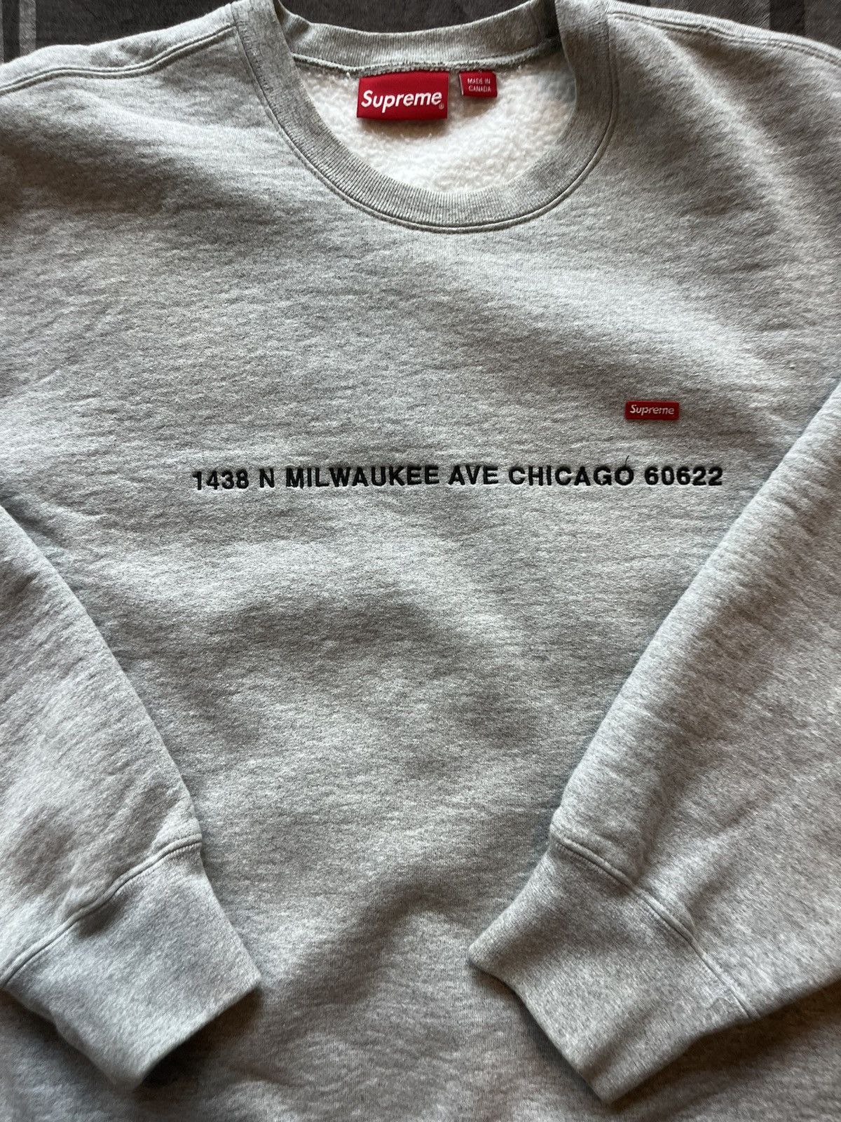 Supreme Supreme Chicago Store Opening Crewneck Size US L / EU 52-54 / 3 - 3 Thumbnail