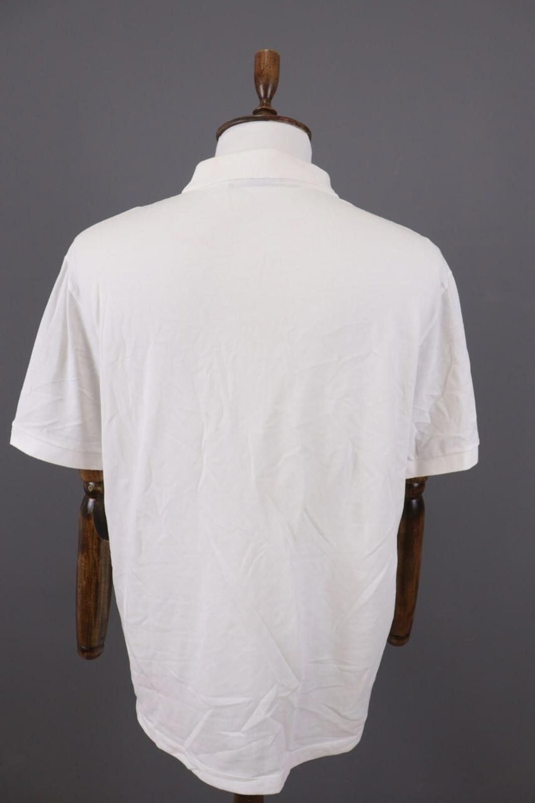 Lacoste Lacoste Regular Fit White Summer Polo Shirt Size 8 / 3XL Size US XXL / EU 58 / 5 - 8 Thumbnail