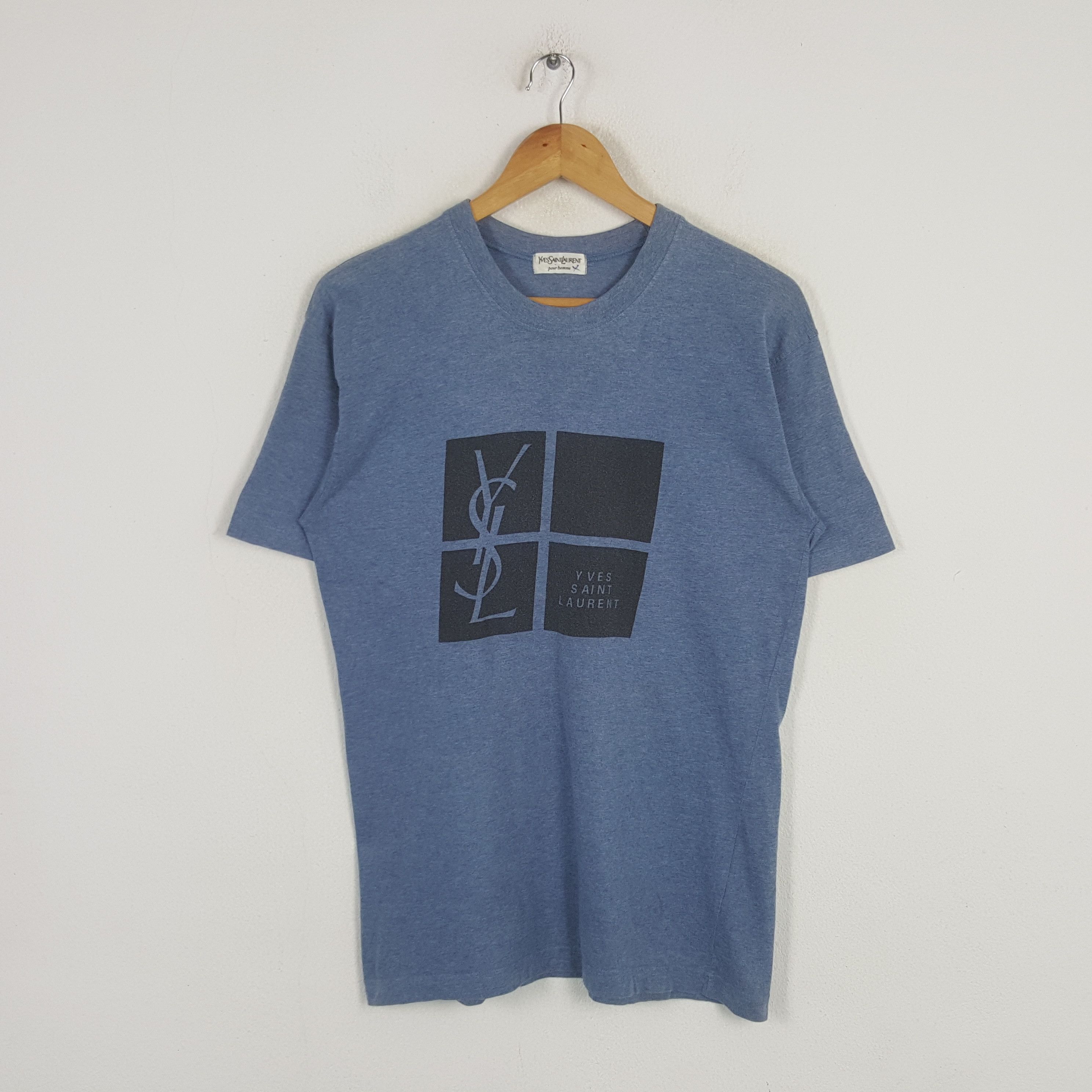Yves Saint Laurent Vintage Yves Saint Laurent YSL Italian Brand Tshirt C294N15 Size US S / EU 44-46 / 1 - 1 Thumbnail