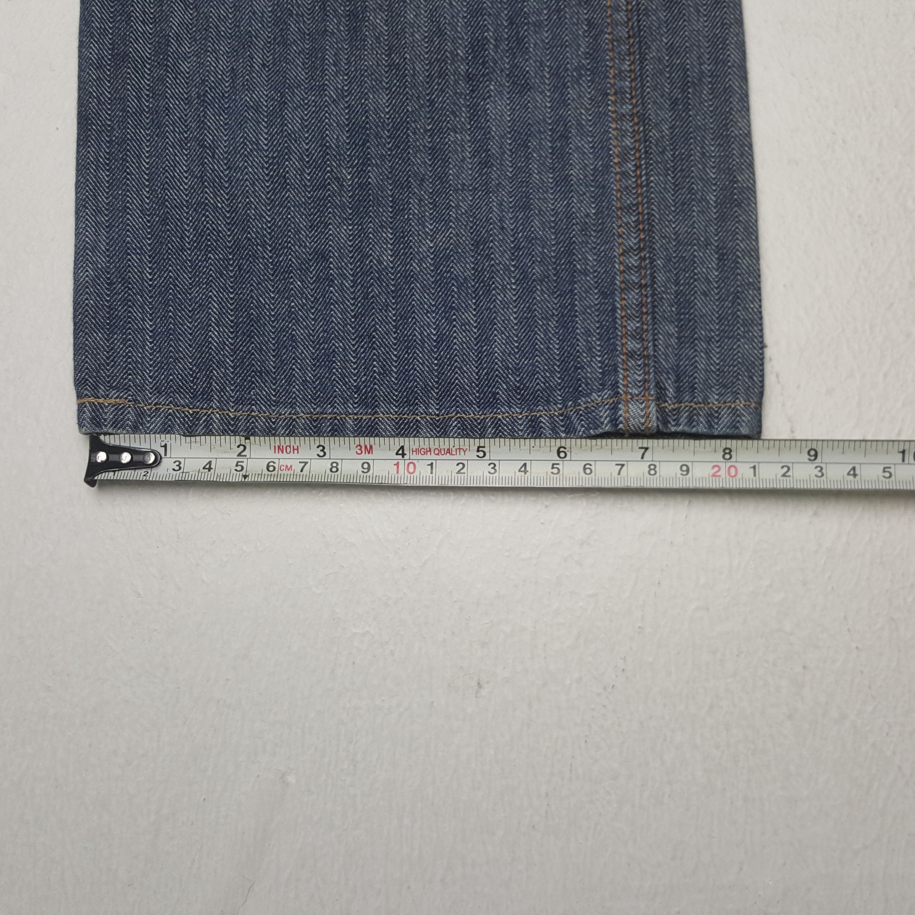 Hysteric Glamour × Japanese Brand × Vintage Vintage Hysteric Glamour Custom Art Logo Denim Jeans Size US 32 / EU 48 - 11 Thumbnail