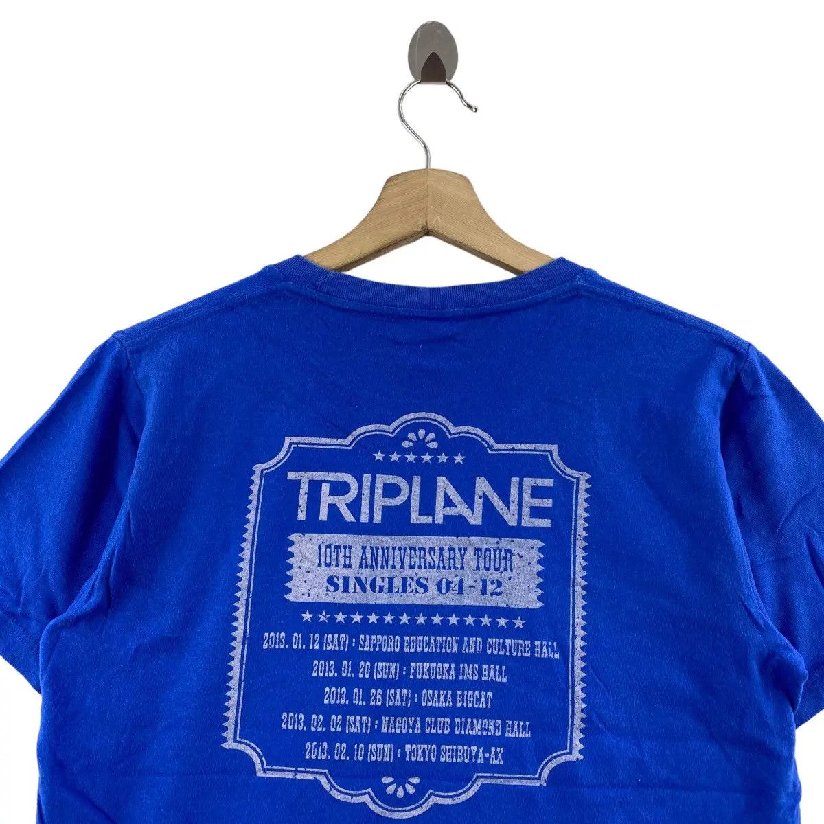 Vintage TRIPLANE BAND 10th Anniversary Kamen Rider Tee Shirt Top Size US M / EU 48-50 / 2 - 3 Thumbnail