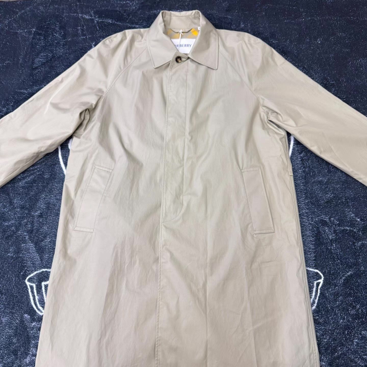 Burberry Beige Long Trench Coat - XL Size US XL / EU 56 / 4 - 1 Thumbnail