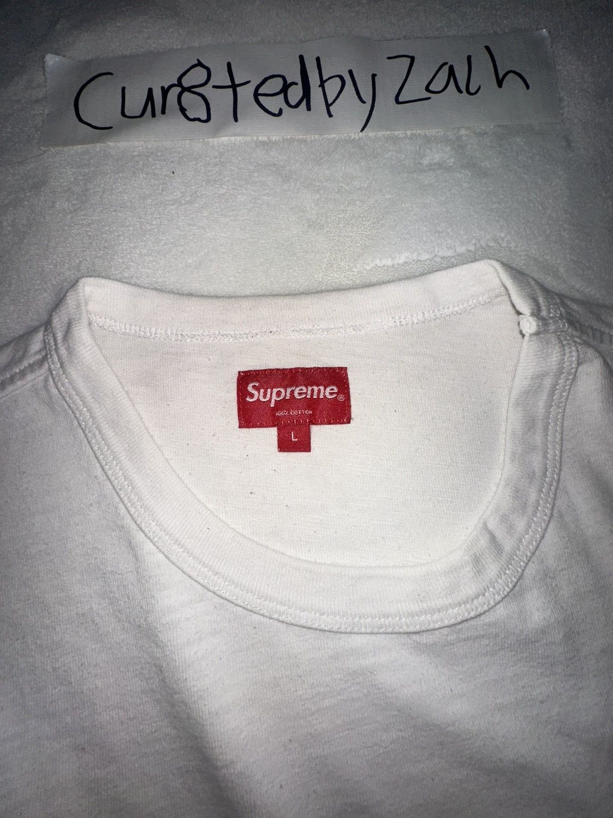 Supreme Supreme peace tee Size US L / EU 52-54 / 3 - 9 Thumbnail