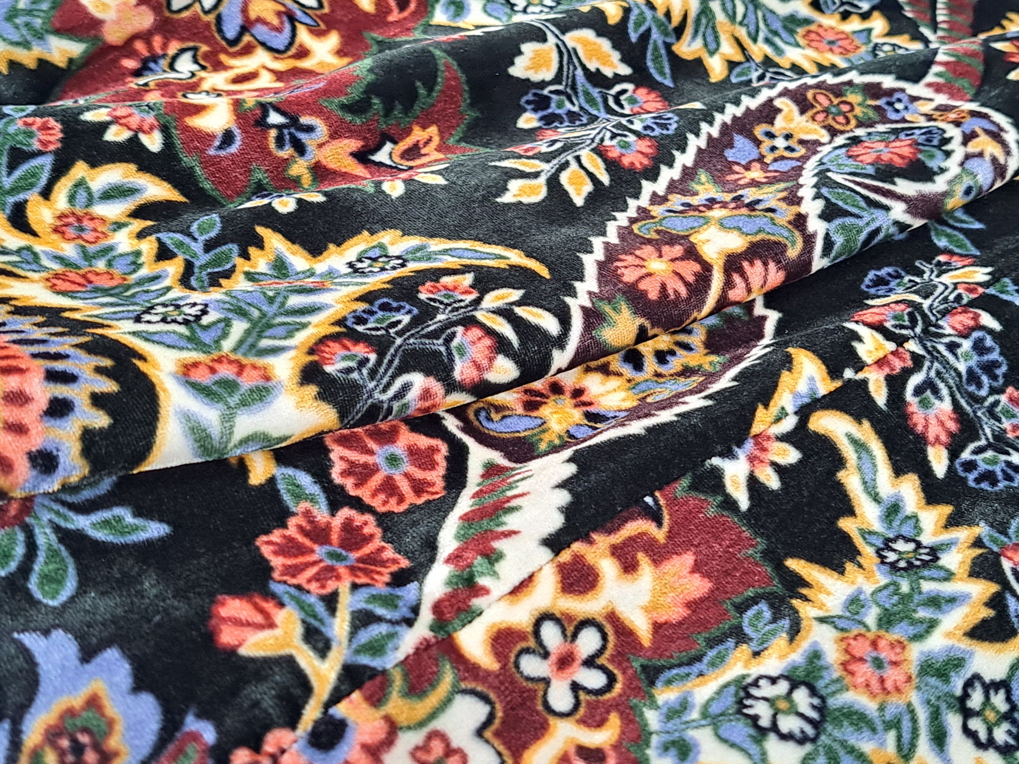 Etro ETRO flower printed A-line velvet skirt. Size 48 Size 34" / US 12 / IT 48 - 9 Thumbnail