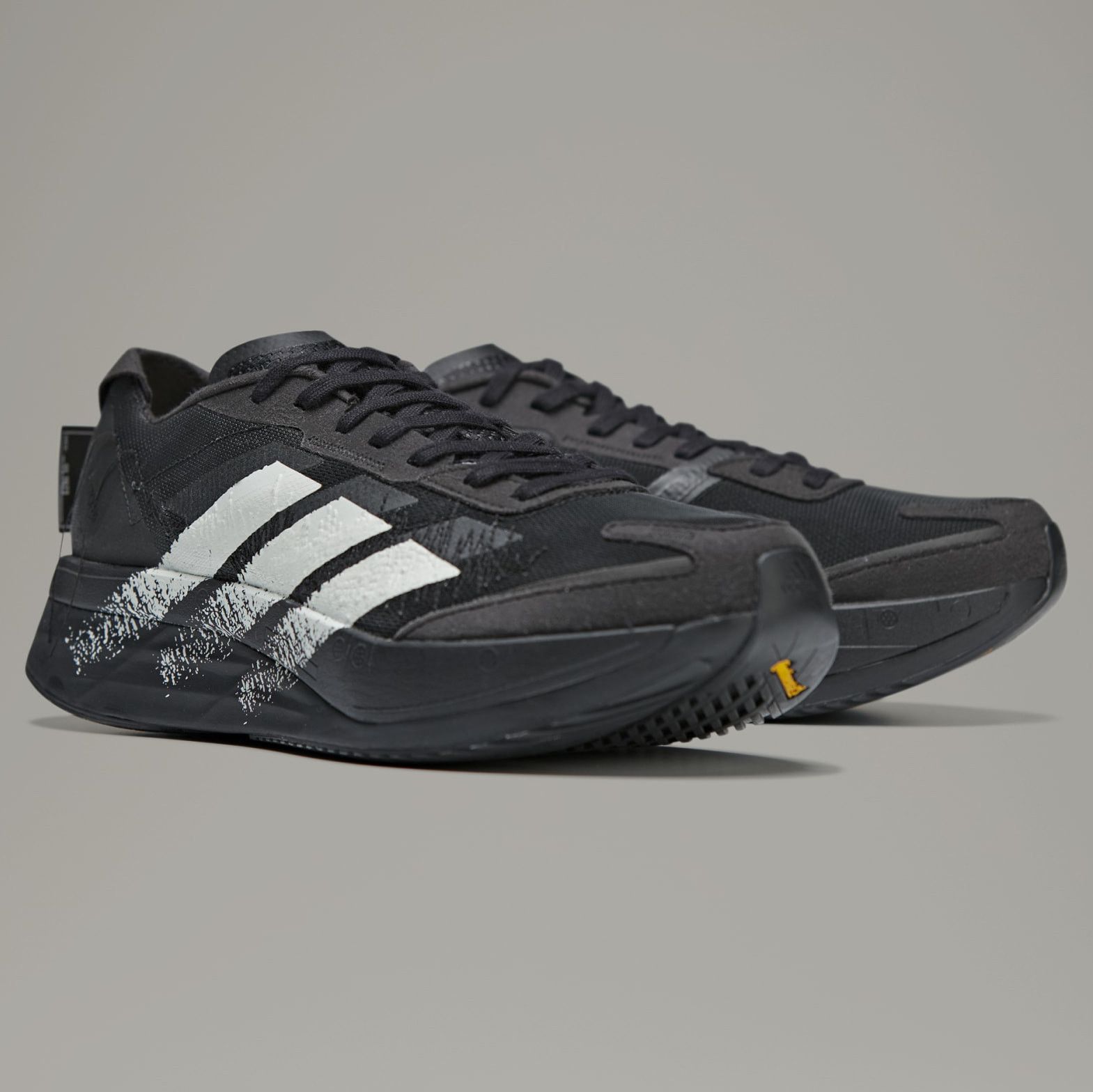 Y-3 12.5 Adidas Y-3 Boston 11 Black White IE9395 Sneakers Size US 12.5 / EU 45-46 - 5 Thumbnail