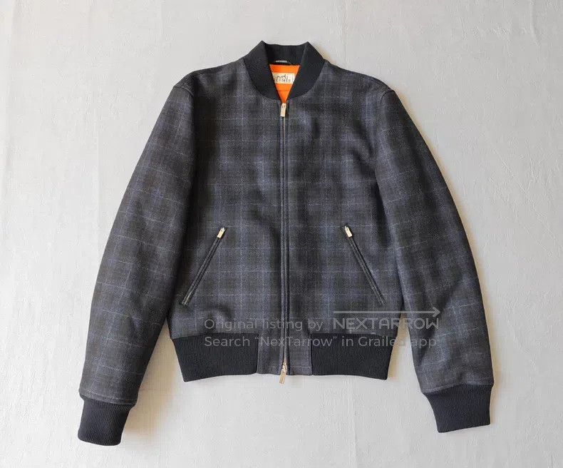 Hermes Hermes Prince of Wales Check Winter Thick Jacket with Wool Size US S / EU 44-46 / 1 - 2 Thumbnail