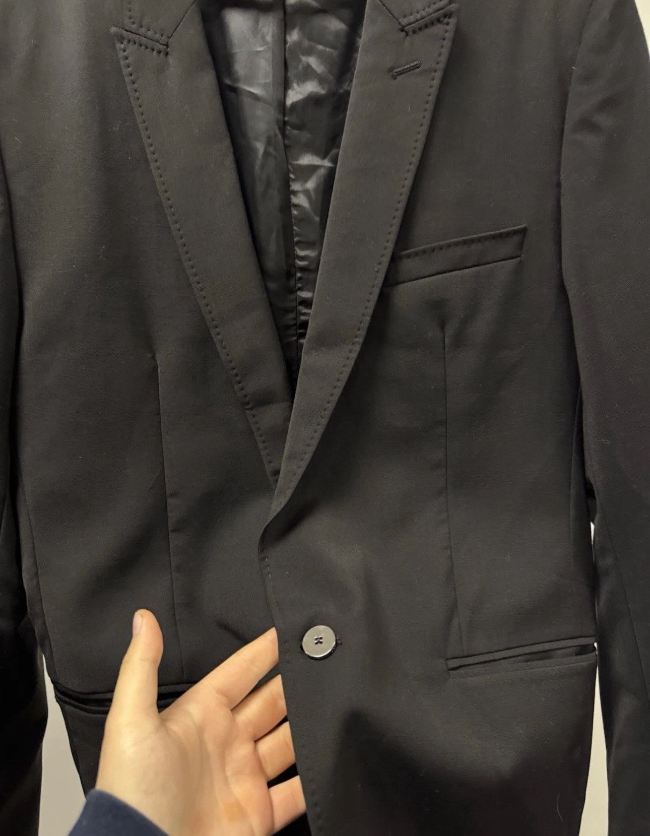 Designer × Dolce & Gabbana Dolce&Gabbana Brad Luxury Blazer Jacket Made in Italy Size 52R - 2 Thumbnail