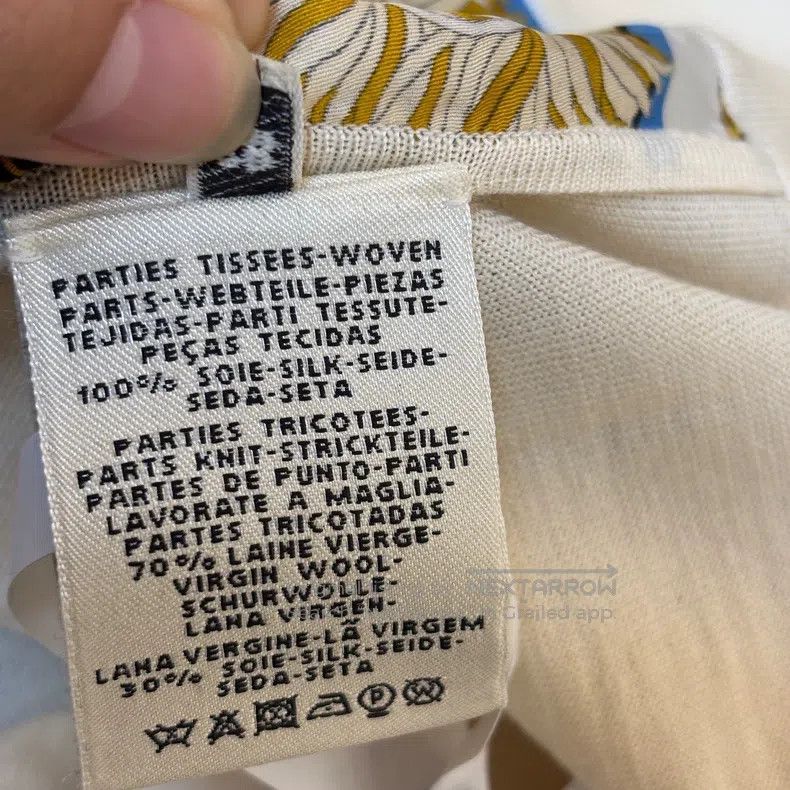 Hermes Hermes Silk Knit Blouse Size XS / US 0-2 / IT 36-38 - 6 Thumbnail