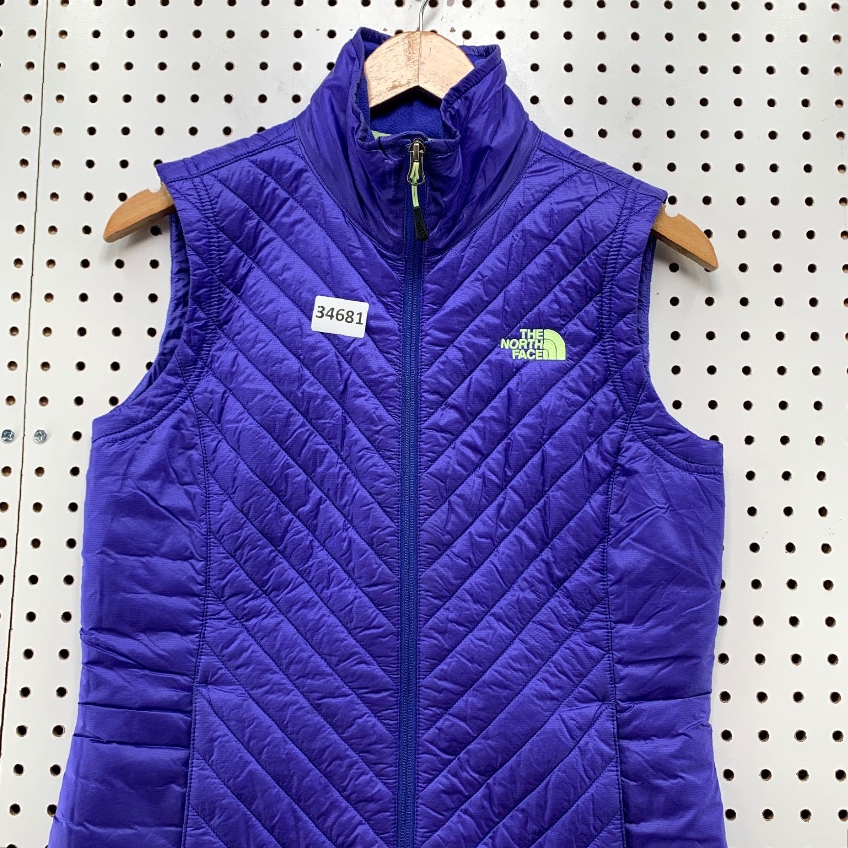 The North Face The North Face Puffer Vest Jacket Womens Small Purple Quilted 17.5x26 Blue | The North Face Quilted Vest Jacket Womens Small Purple Blue 17.5x26 Size S / US 4 / IT 40 - 5 Thumbnail