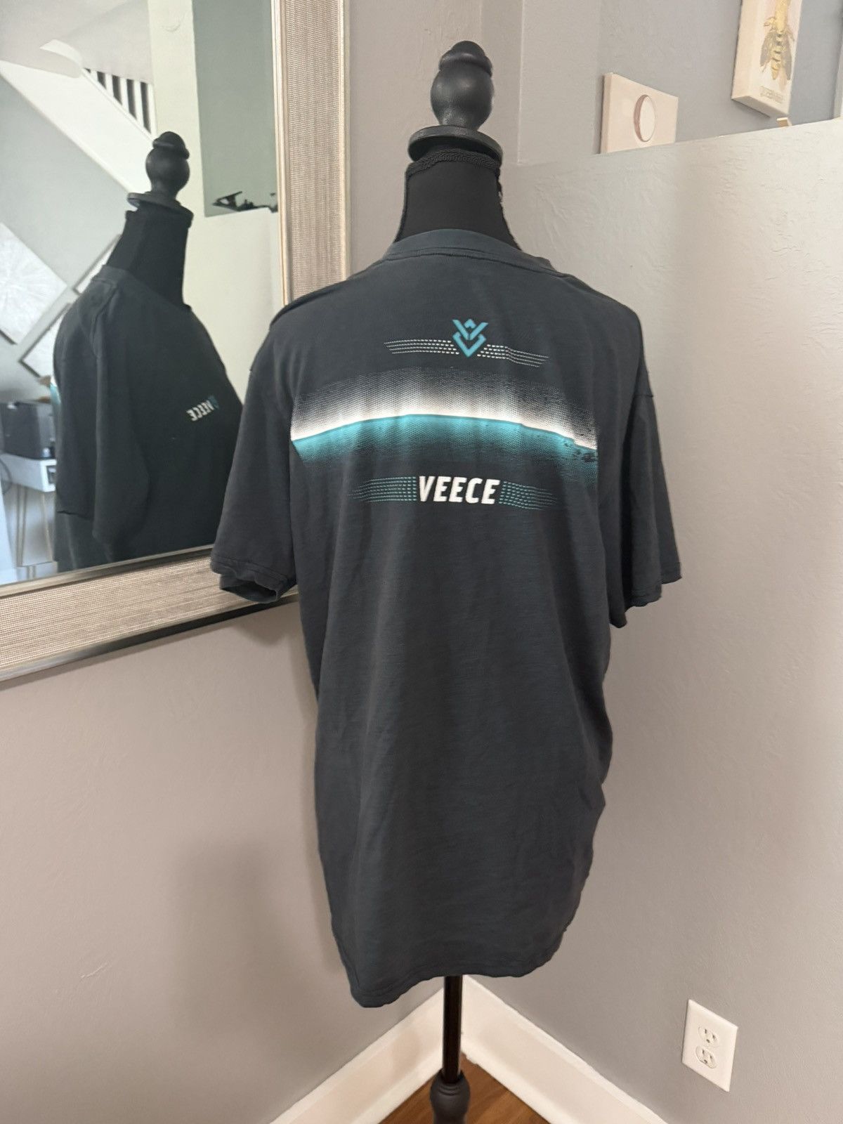 BKE Veece Split Stripe Surf Beach Costal BKE t-shirt Navy large Size US L / EU 52-54 / 3 - 4 Thumbnail