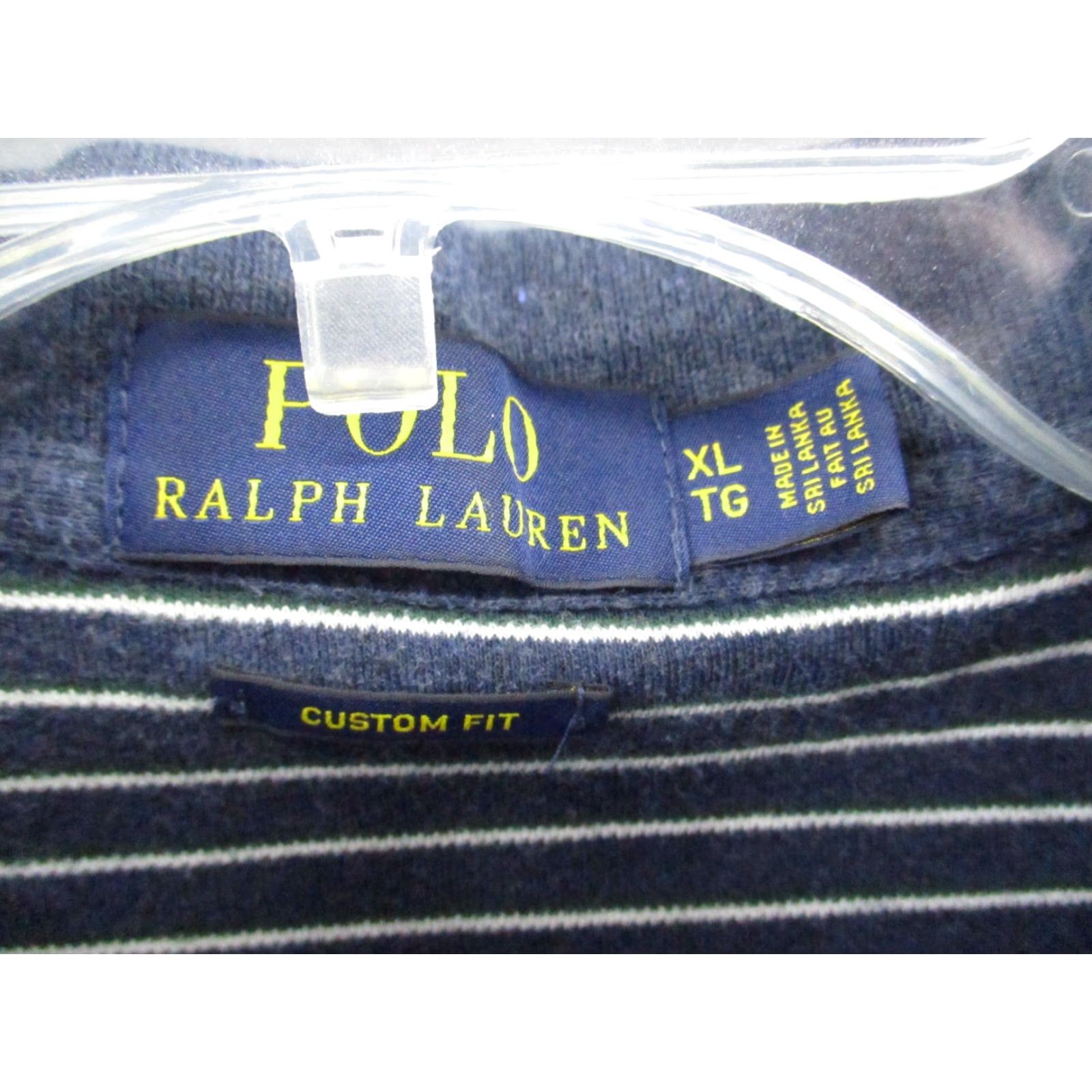 Polo Ralph Lauren Polo Ralph Lauren Shirt XL Men Short Sleeve Blue Stripe Pony Size US XL / EU 56 / 4 - 4 Thumbnail