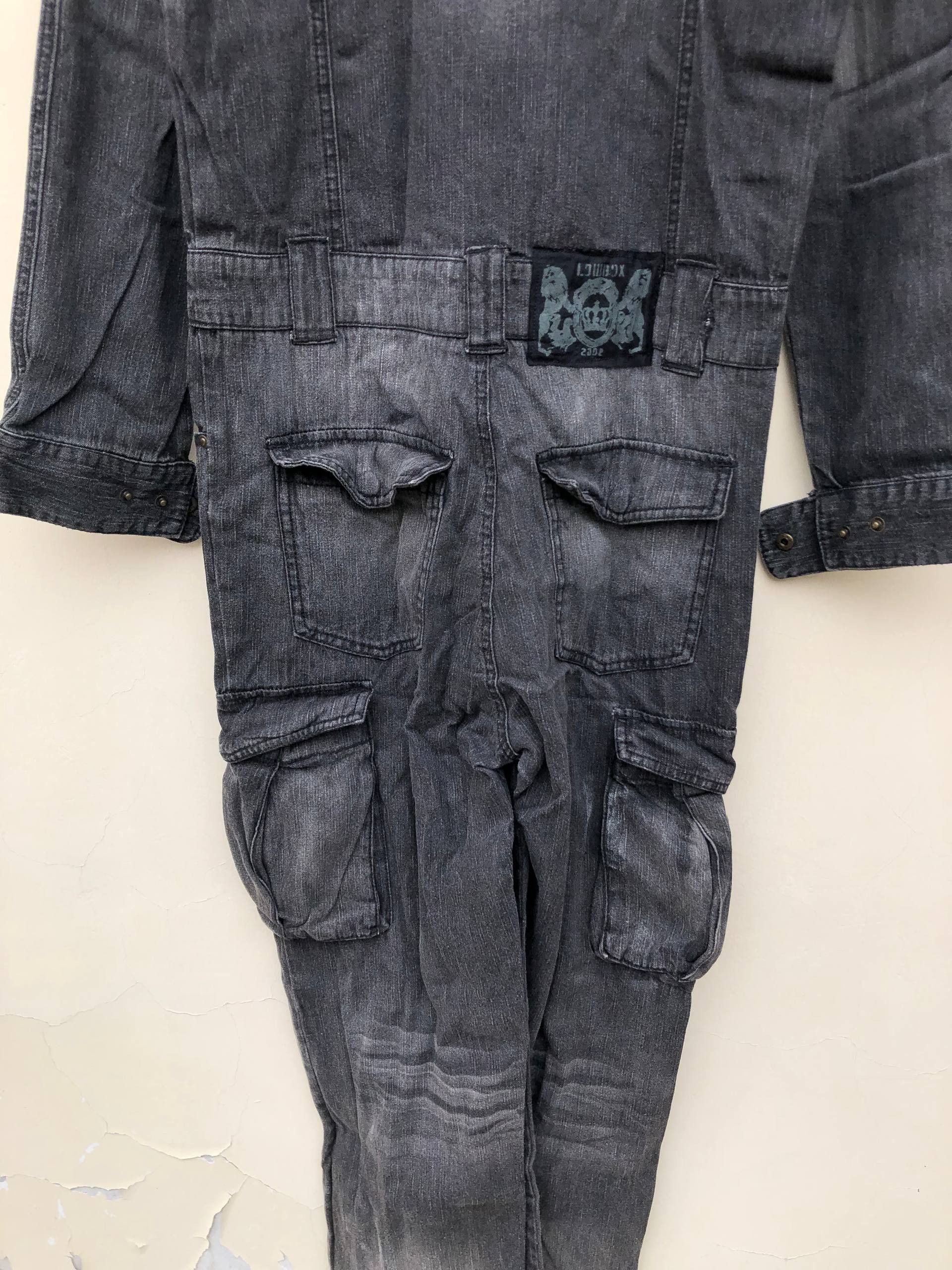 If Six Was Nine Lowbox Overalls Fading Jeans Size US 31 - 6 Thumbnail