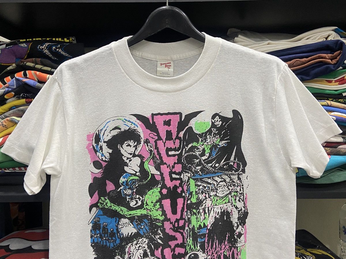 Band Tees Vintage 80s The Accused Hardcore Metal tour Rock Band TShirt Size US L / EU 52-54 / 3 - 2 Thumbnail