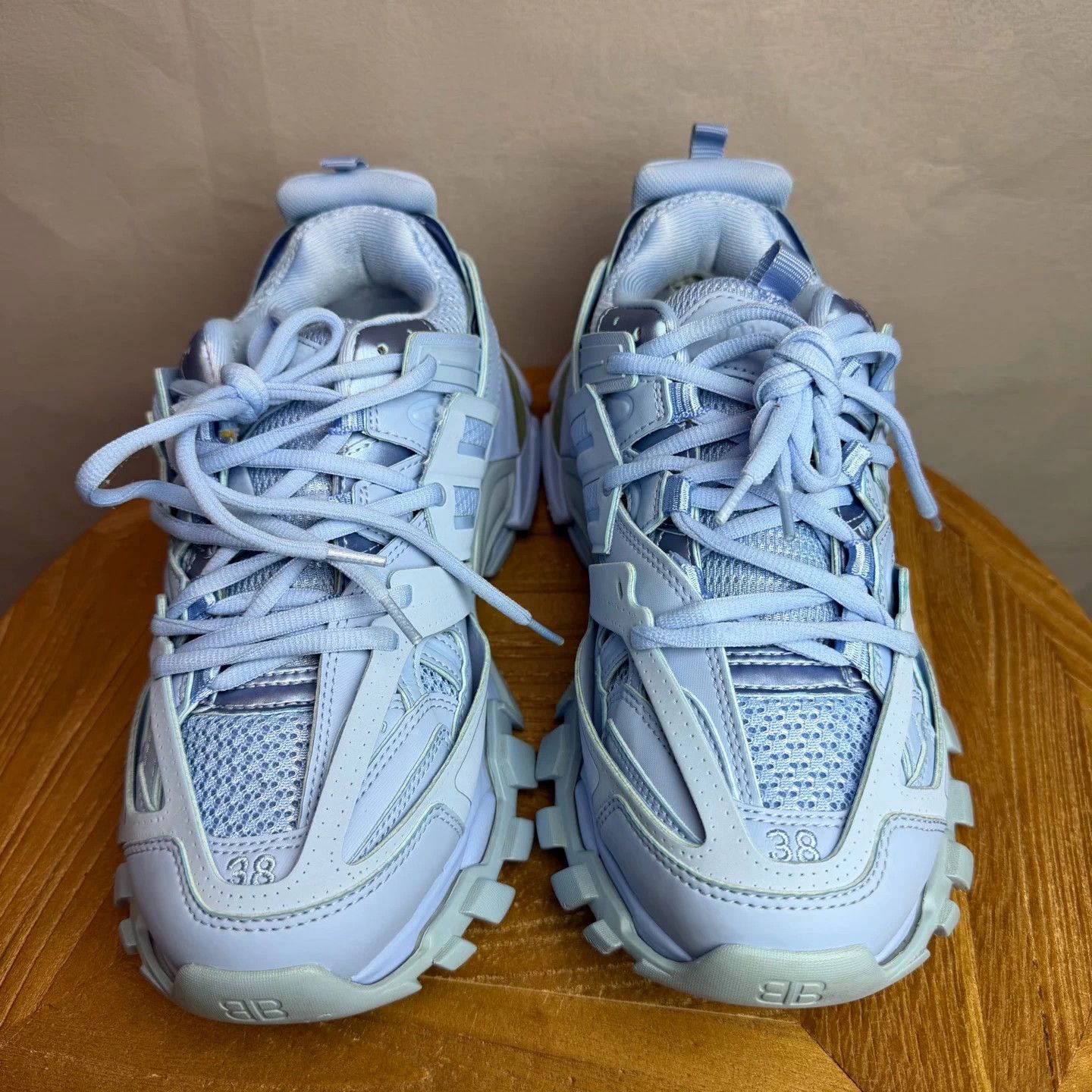 Balenciaga Balenciaga Track Dad Shoes Blue Size 38 98% New Size US 6 / EU 39 - 7 Thumbnail