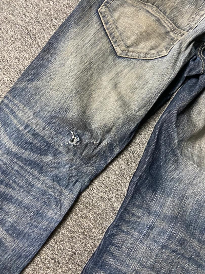 Japanese Brand Avail Brand Distressed Jeans (175) Size US 30 / EU 46 - 3 Thumbnail