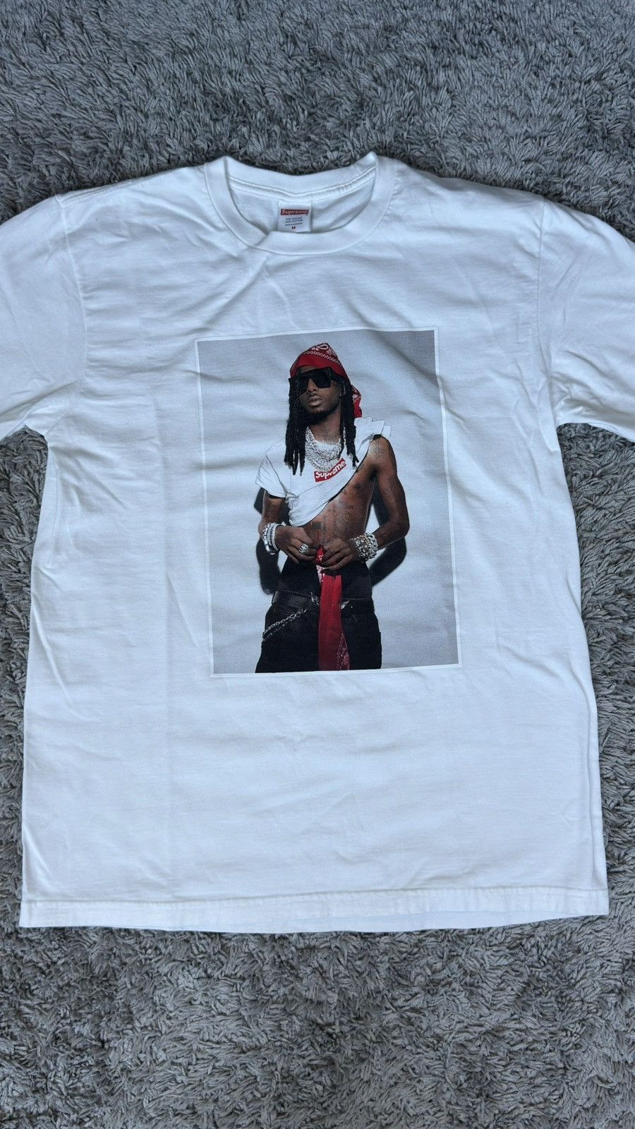 Supreme Supreme Playboi carti photo tee Size US M / EU 48-50 / 2 - 1 Thumbnail