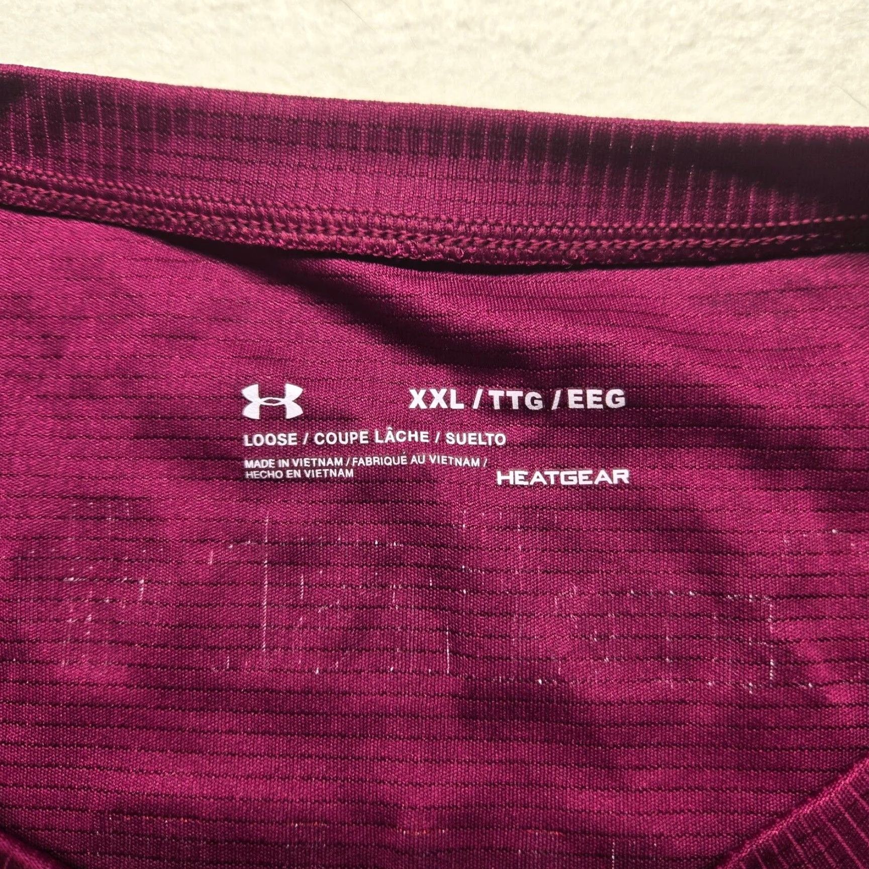 Under Armour Under Armour Shirt Long Sleeve Baltimore 2001 Running Festival Mens 2XL Purple Shirt Mens 2XL Under Armour HeatGear Size US XXL / EU 58 / 5 - 3 Thumbnail
