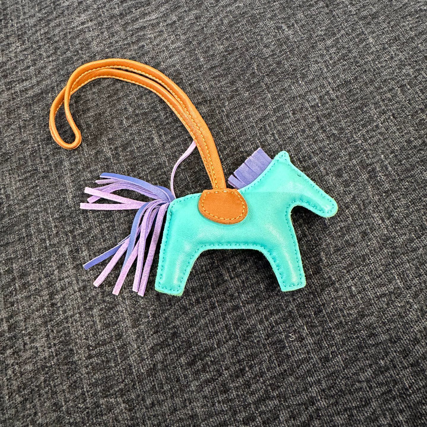 Hermes Hermes May319 Blue Mini Horse Bag Charm Size ONE SIZE - 1 Thumbnail