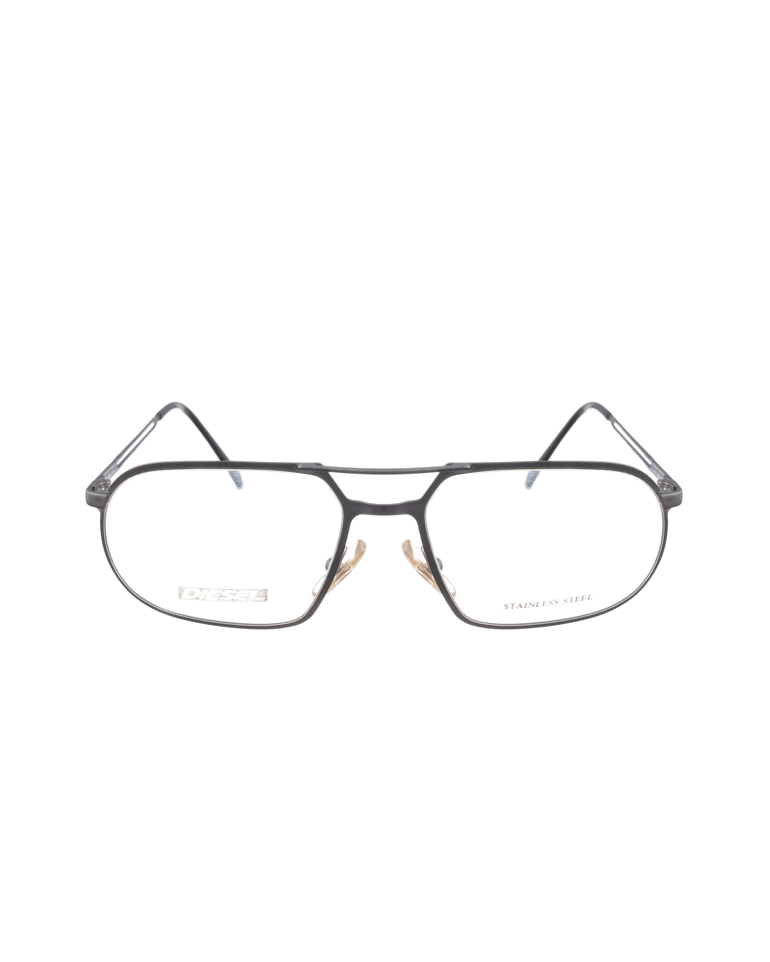 Diesel Diesel 00s Aviator Oversize Metal Dark Grey Glasses Size ONE SIZE - 1 Thumbnail