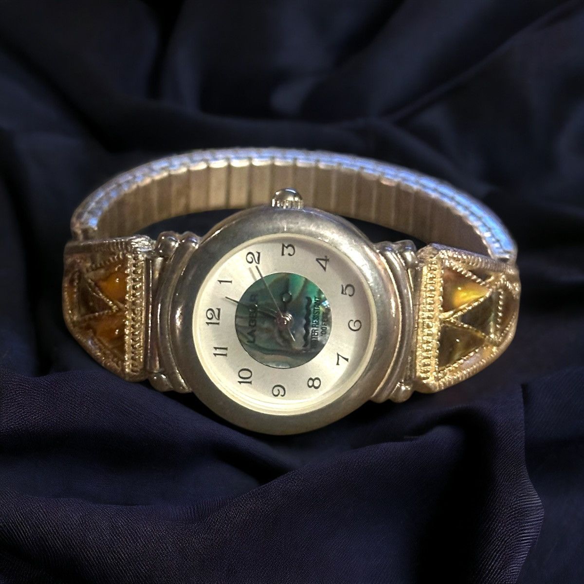 La Gear Vintage L.A. Gear abalone watch Size ONE SIZE - 1 Thumbnail