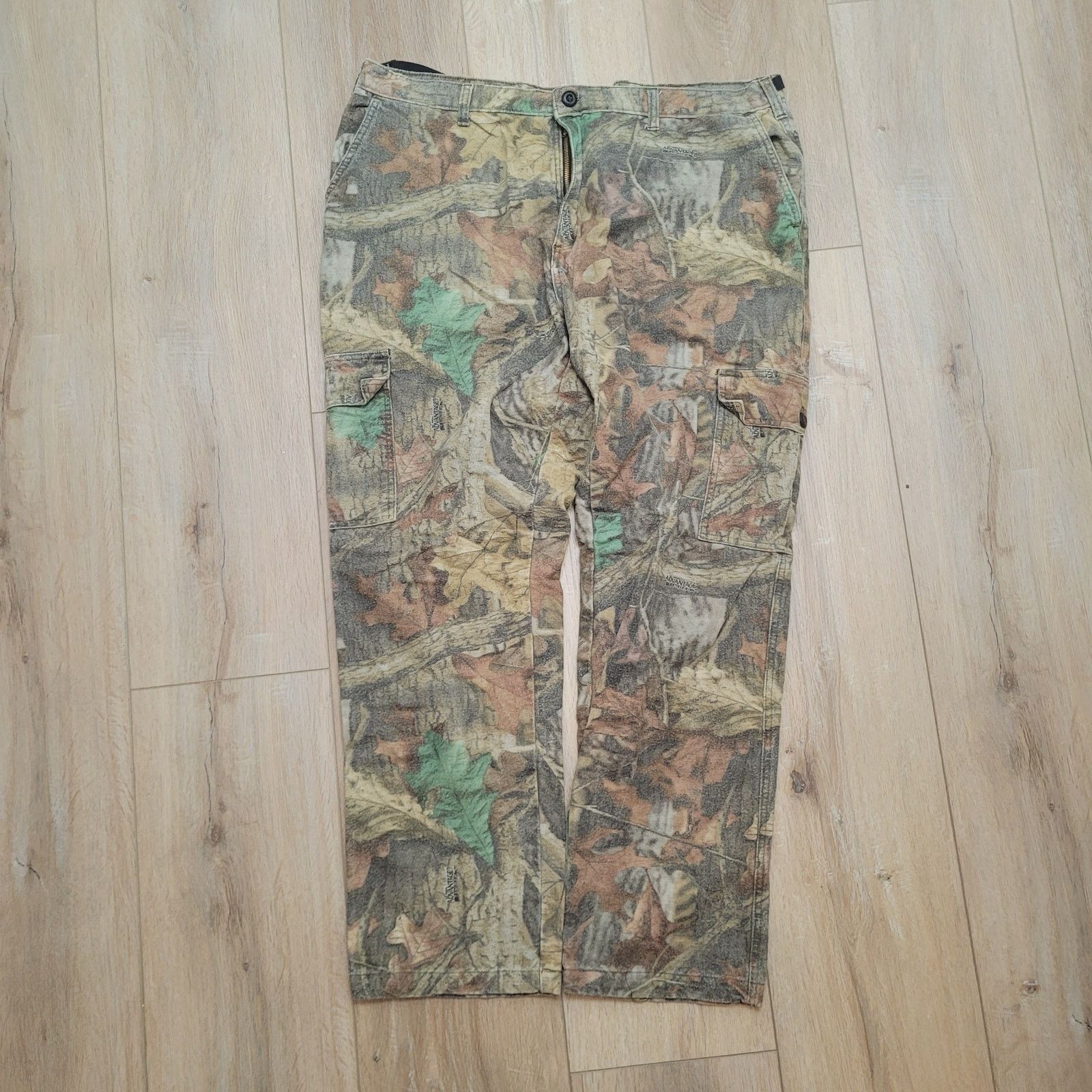 Vintage Vintage Y2K Advantage Camo Cargo Chamois Pants 2XL Size US 42 / EU 58 - 1 Thumbnail