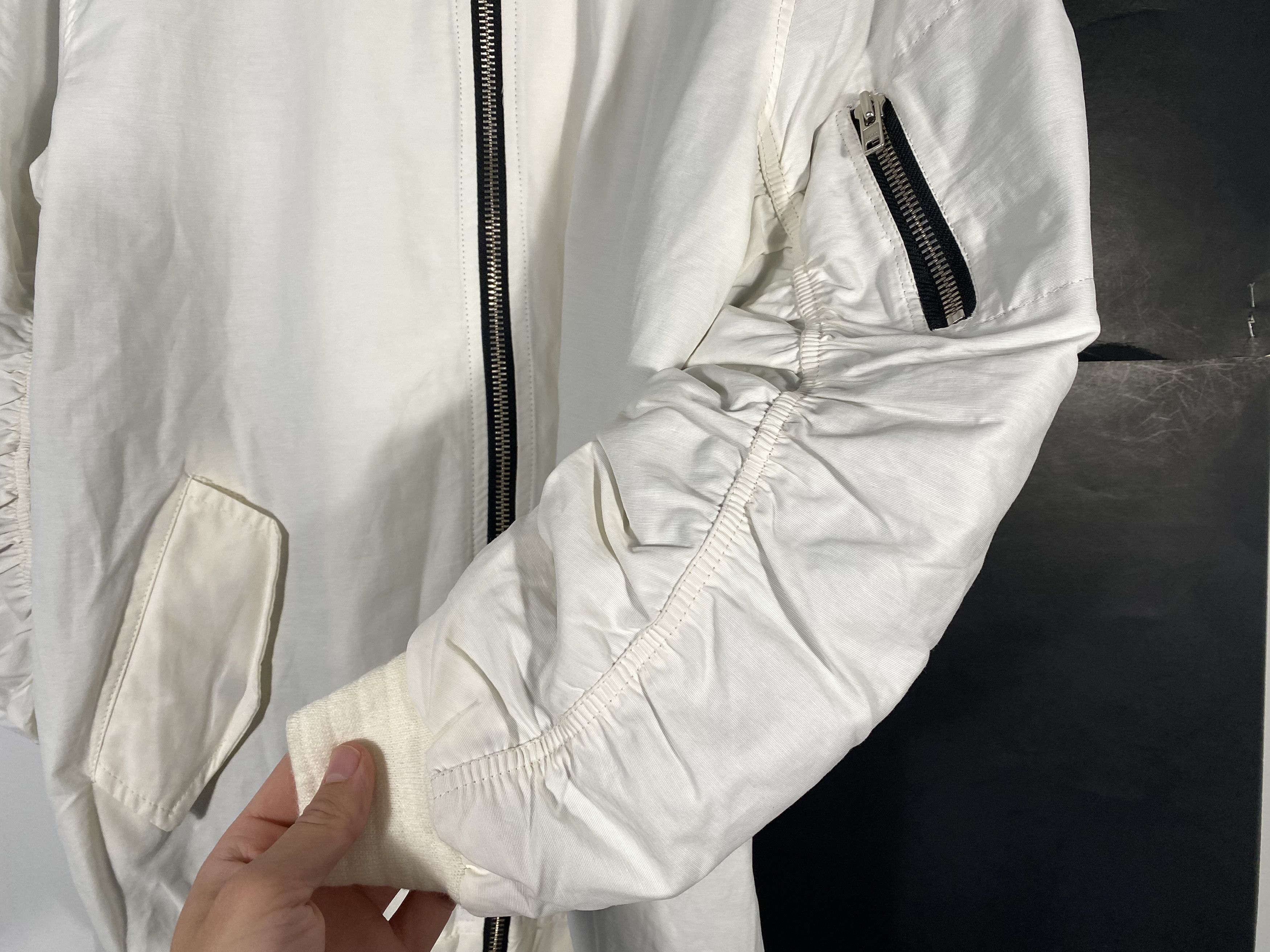 Represent Clo. Oblivian by Represent Semi-sheer long bomber white Size US L / EU 52-54 / 3 - 3 Thumbnail