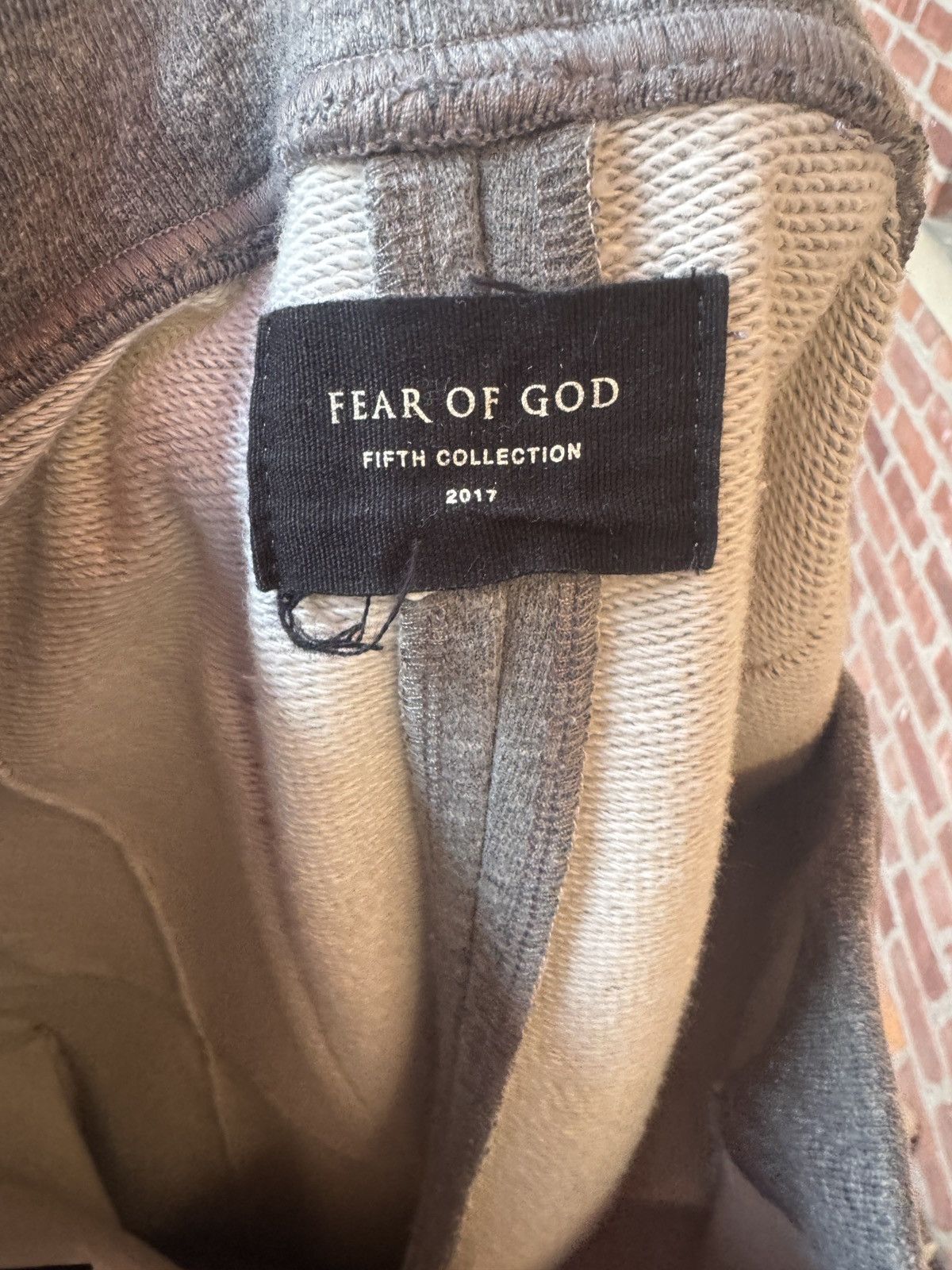 Fear of God Fear of god 5th collection heavy terry zipper sweatpants Size US 36 / EU 52 - 4 Thumbnail