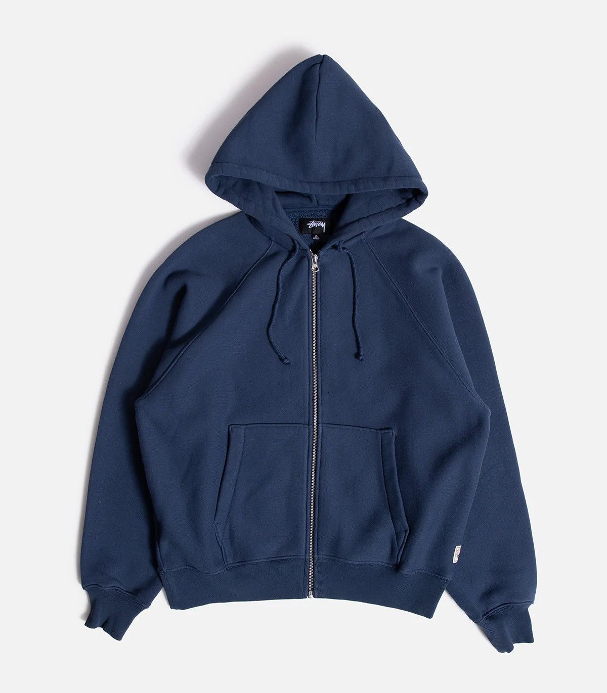 Stussy Stussy Raglan Zip Hoodie Navy | Grailed
