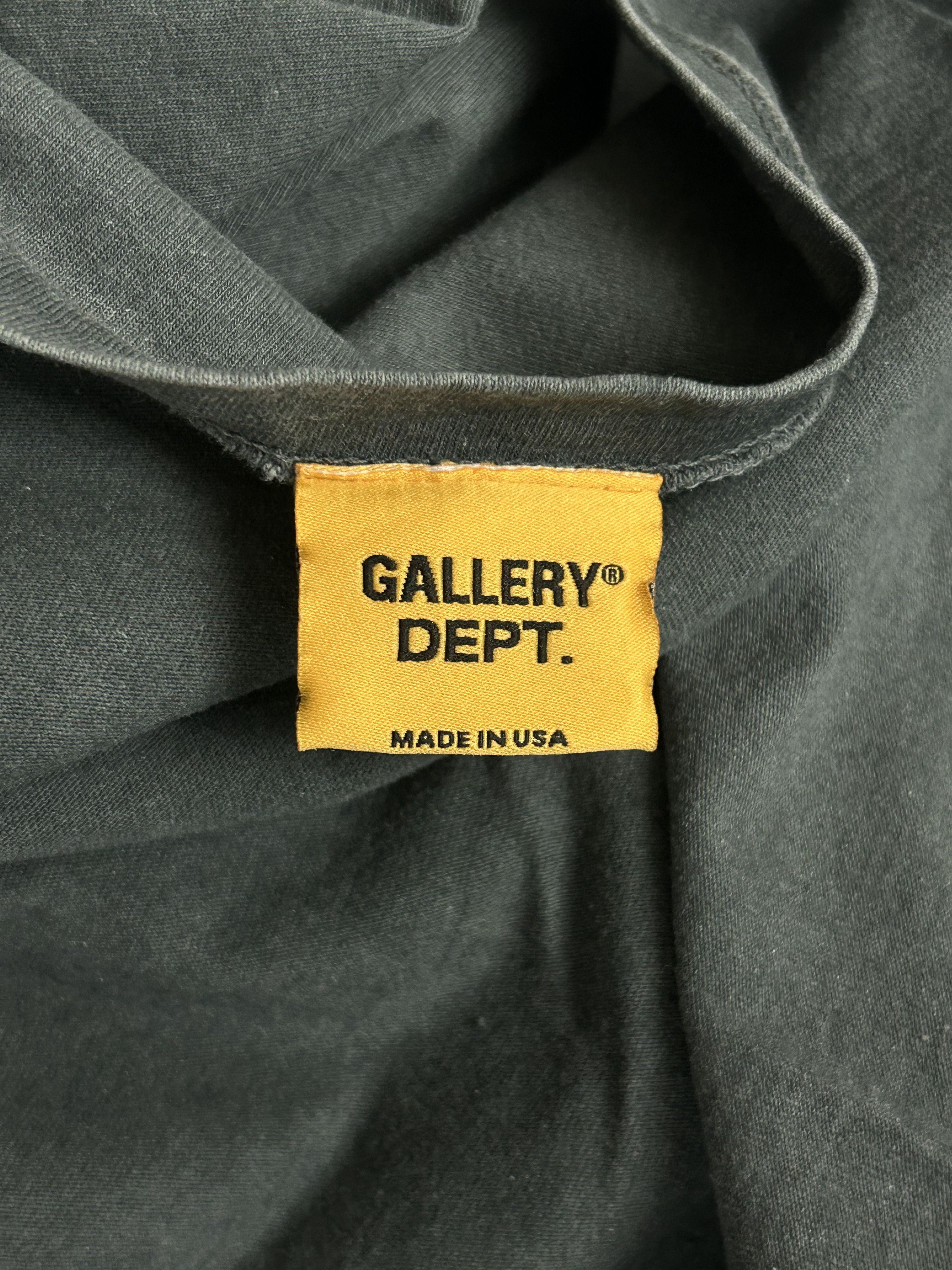 Gallery Dept. Faded Black & Multicolor Art That Kills Night T-Shirt Size US XS / EU 42 / 0 - 4 Thumbnail