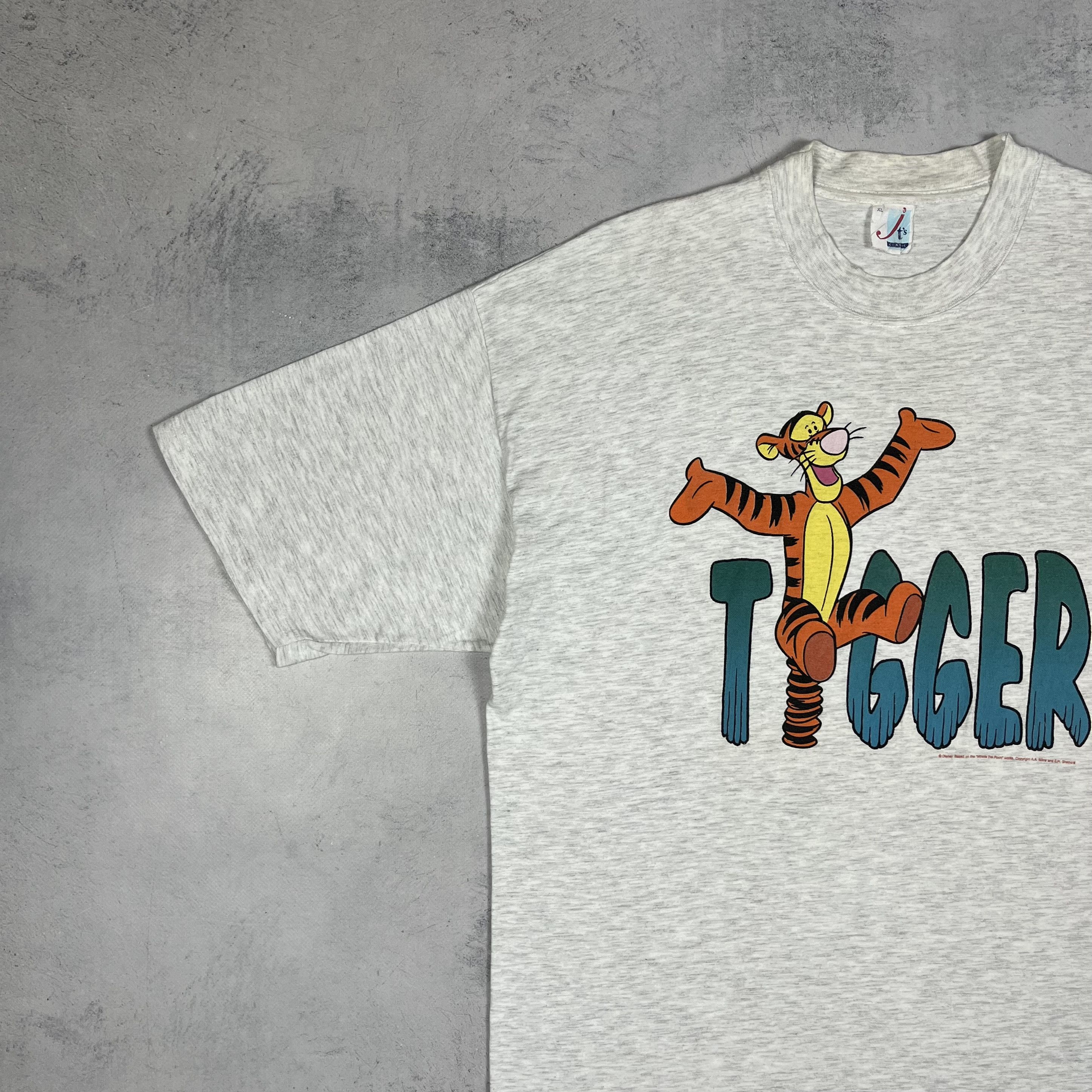 Disney Vintage Walt Disney Tigger Cartoon T Shirt 90’s Size US XL / EU 56 / 4 - 6 Thumbnail
