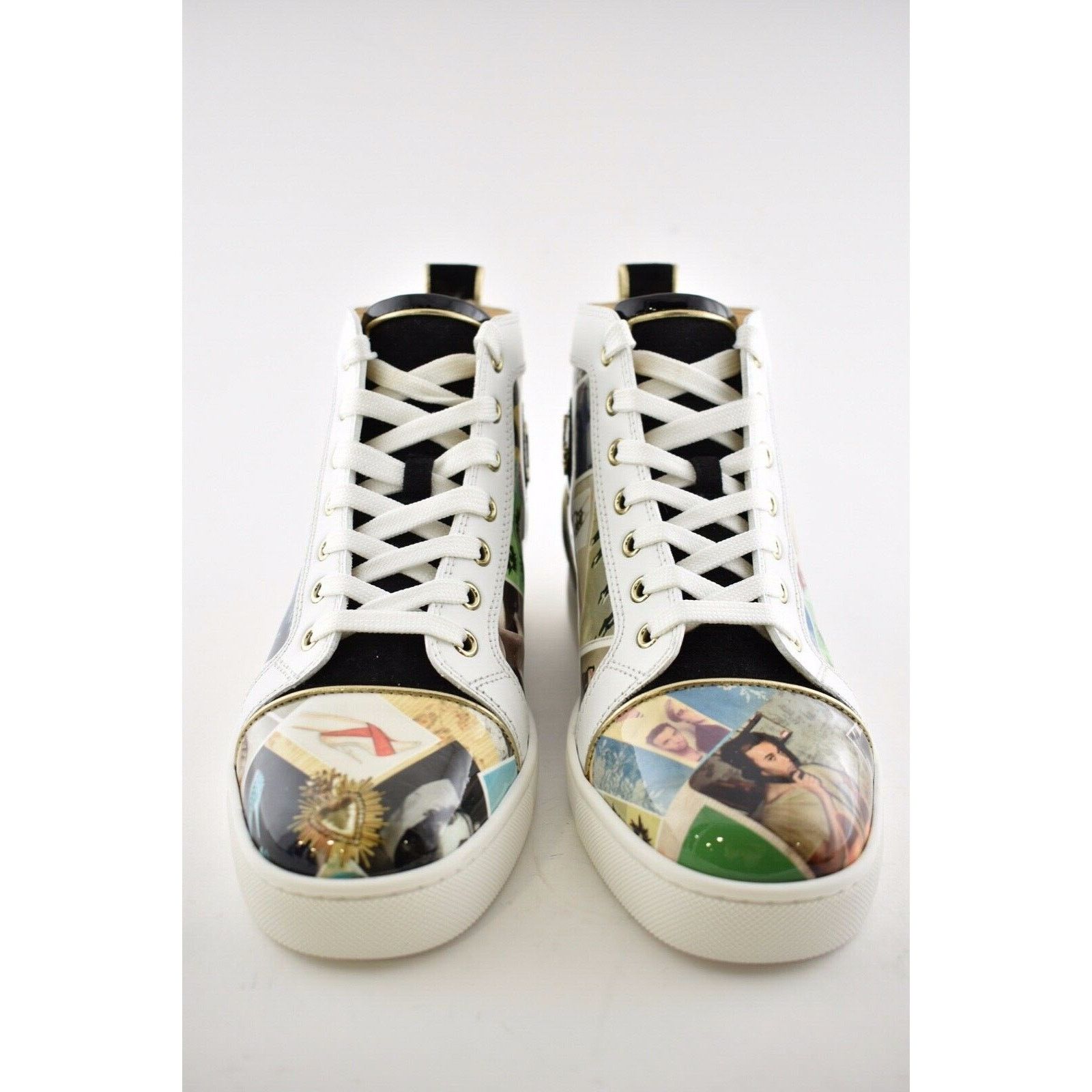 Christian Louboutin Christian Louboutin Mens Louis Orlato Flat Patent Collage Size US 7 / EU 40 - 5 Thumbnail