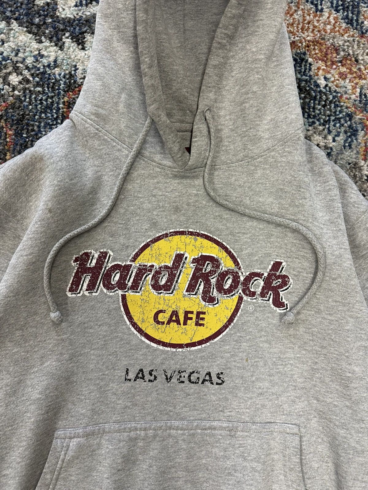 Hard Rock Cafe Vintage Hard Rock Cafe Las Vegas Logo Hoodie Medium Size US M / EU 48-50 / 2 - 4 Thumbnail