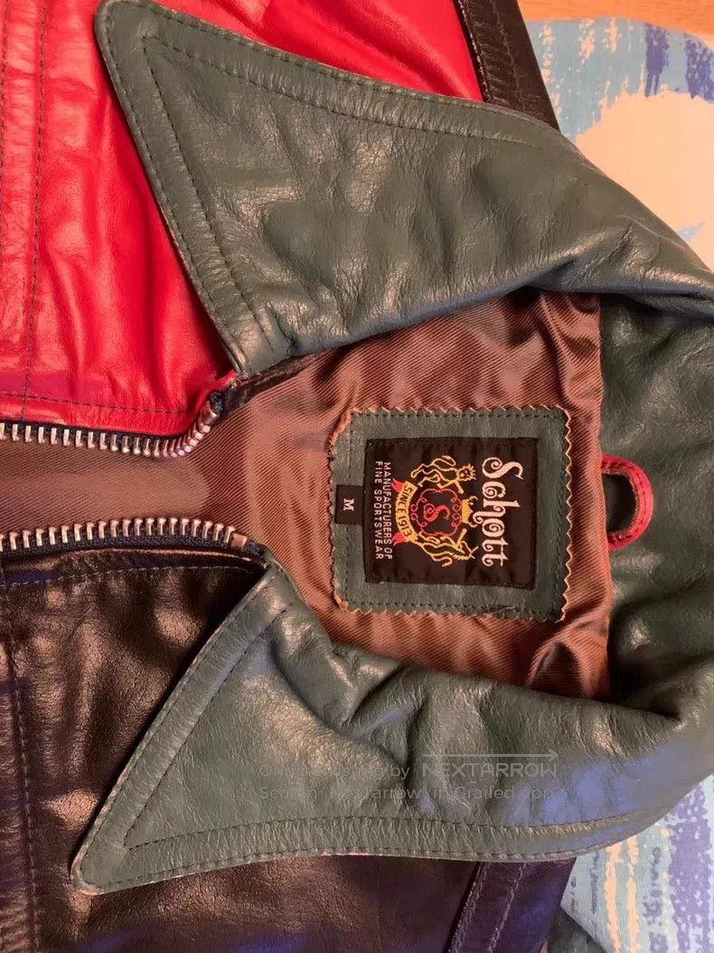 Schott Schott Leather coat Size US M / EU 48-50 / 2 - 2 Thumbnail
