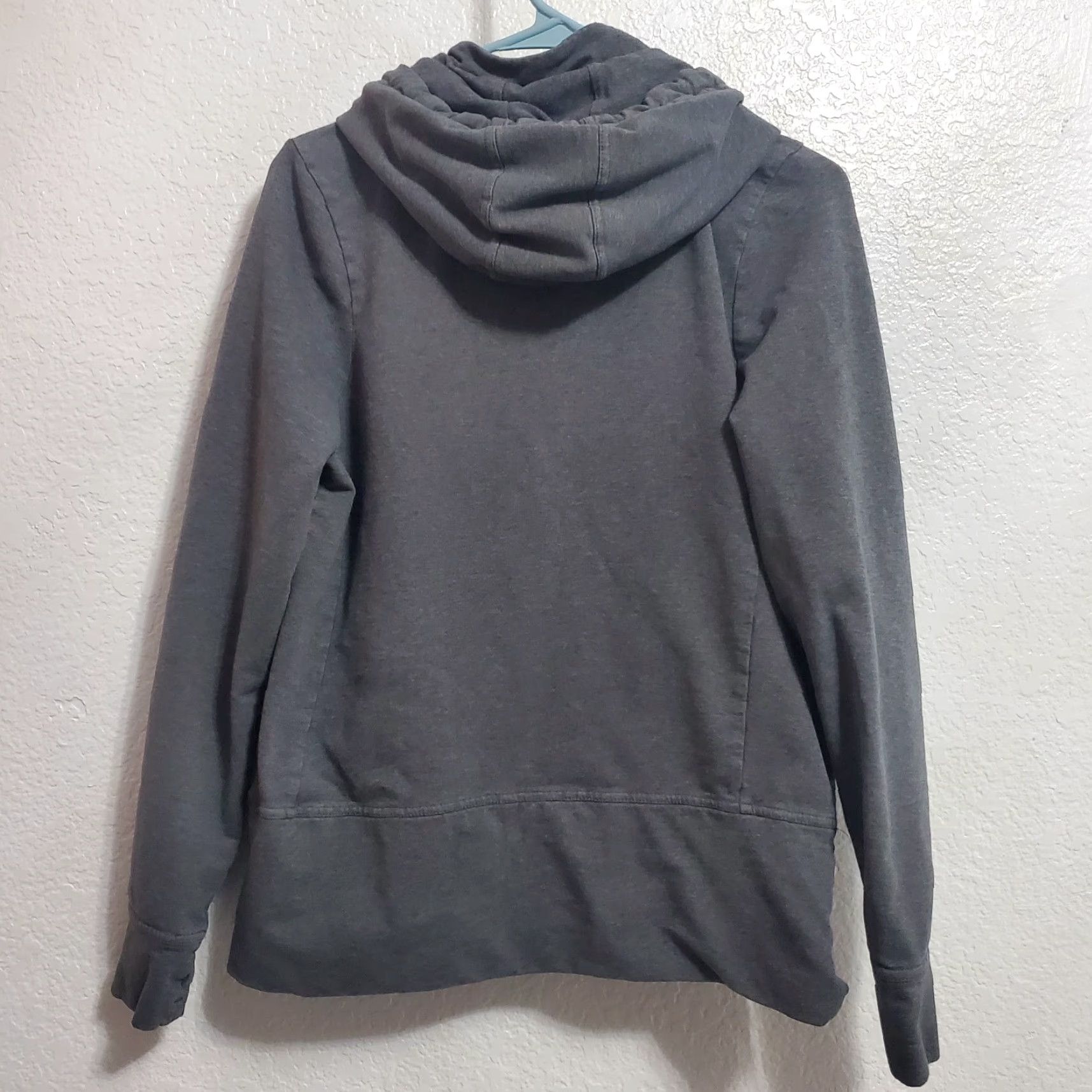 Vintage VINTAGE Pact Hoodie Women M Gray Full Zip Organic Cotton Sweatshirt Sustainable Size M / US 6-8 / IT 42-44 - 2 Thumbnail