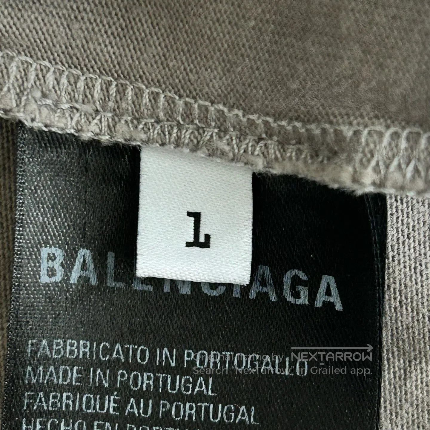 Balenciaga Balenciaga size1 Double-sided multi-logo set with water-was Size US S / EU 44-46 / 1 - 5 Thumbnail