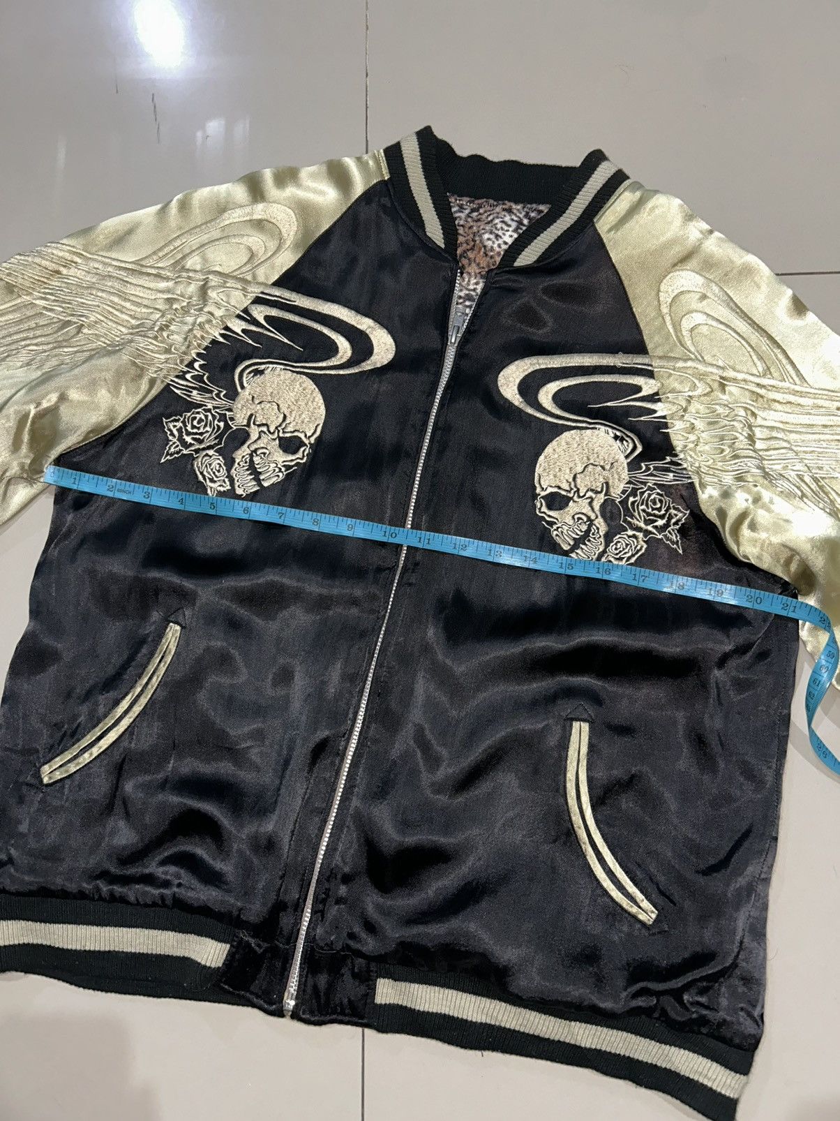 Tailor Toyo SATORI Sukajan Souvenir Jacket Reversible Size US M / EU 48-50 / 2 - 12 Thumbnail