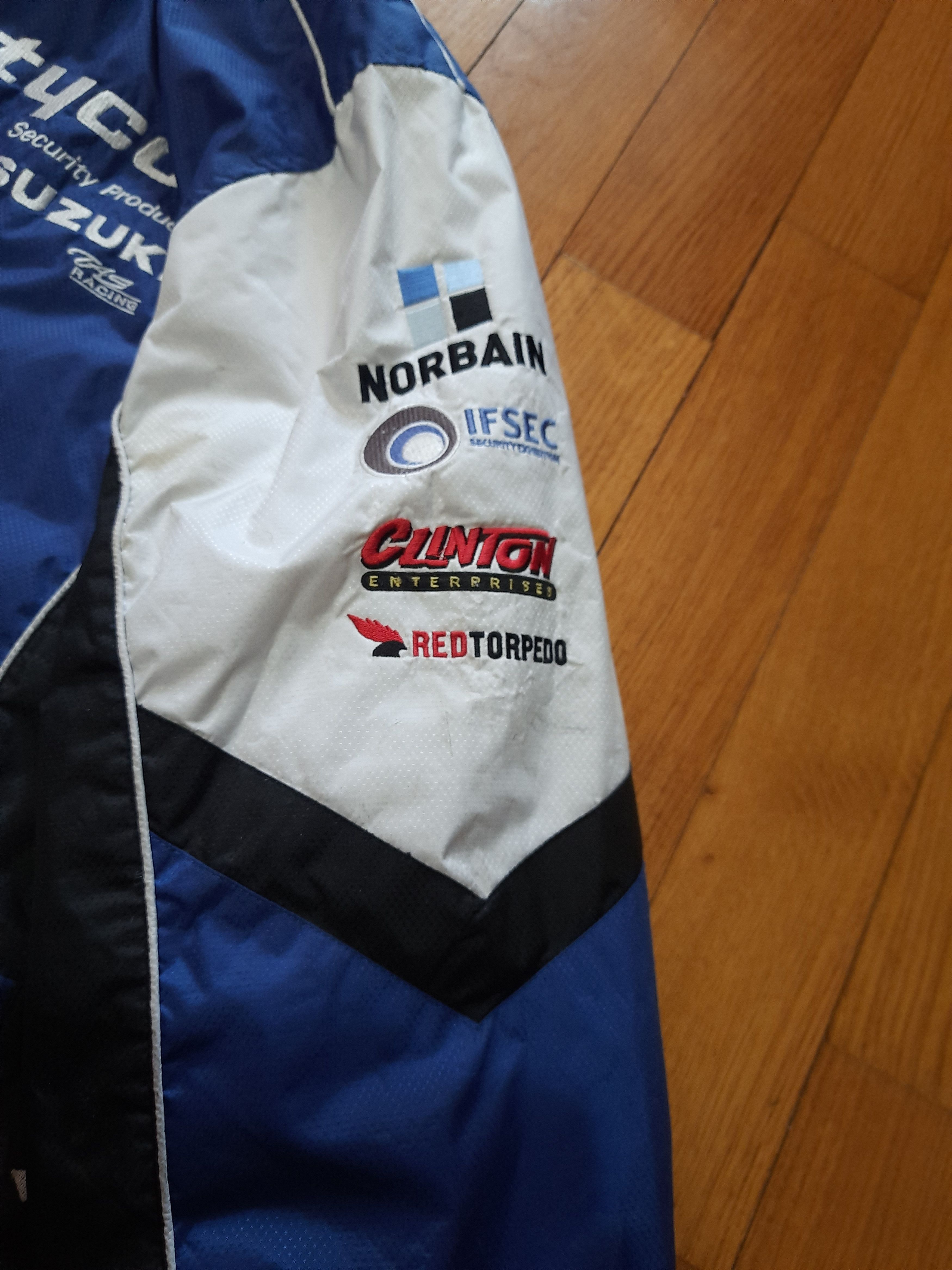 Japanese Brand Suzuki Moto Racing Lights Vintage Jacket Size US L / EU 52-54 / 3 - 17 Thumbnail