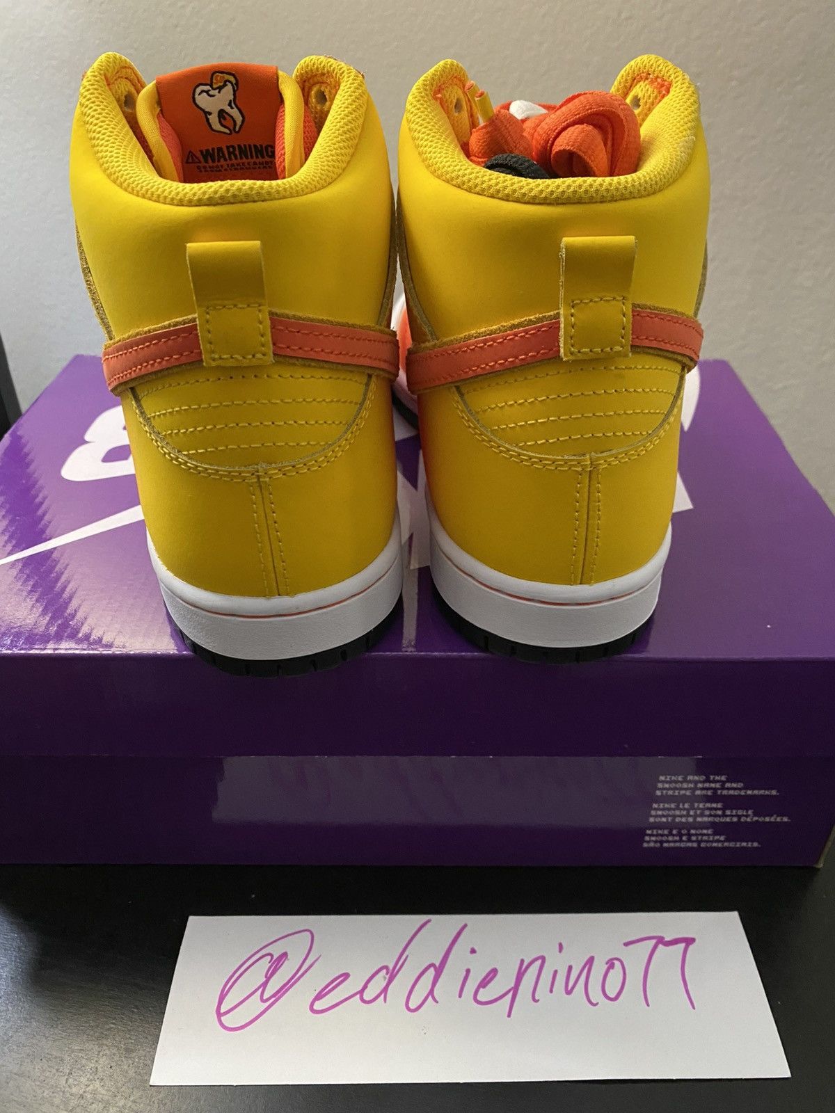 Nike Nike SB Dunk High Pro (HALLOWEEN) Size US 8.5 / EU 41-42 - 7 Thumbnail