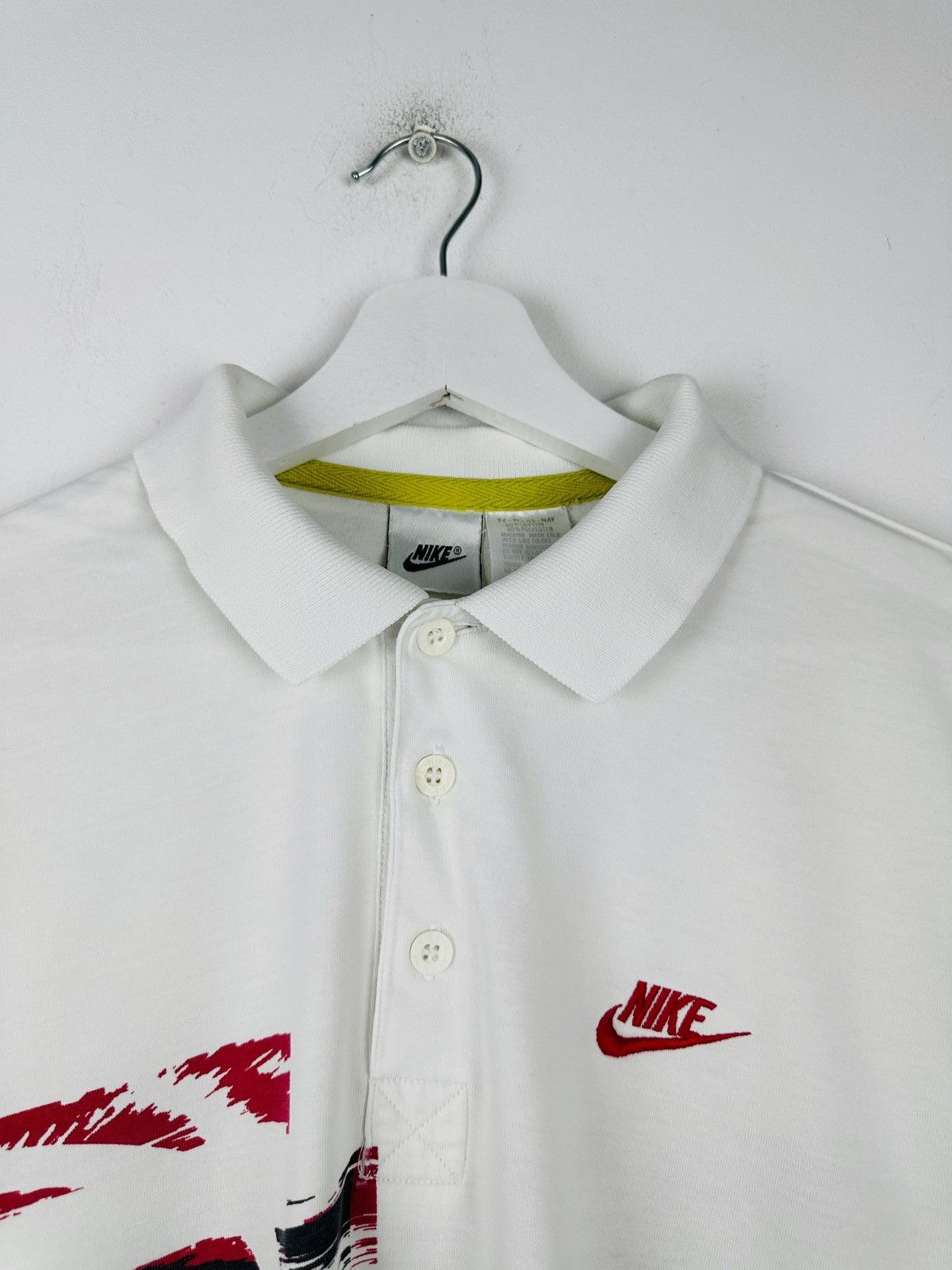 Nike Nike Challenge Court Tennis Polo T Shirt Tee Andre Agassi Size US L / EU 52-54 / 3 - 5 Thumbnail
