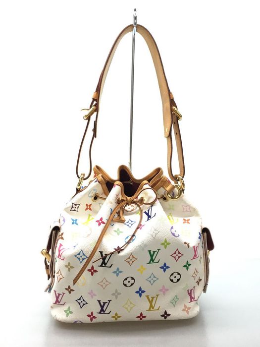 LOUIS VUITTON Monogram Multicolor Petit Noe White 73316