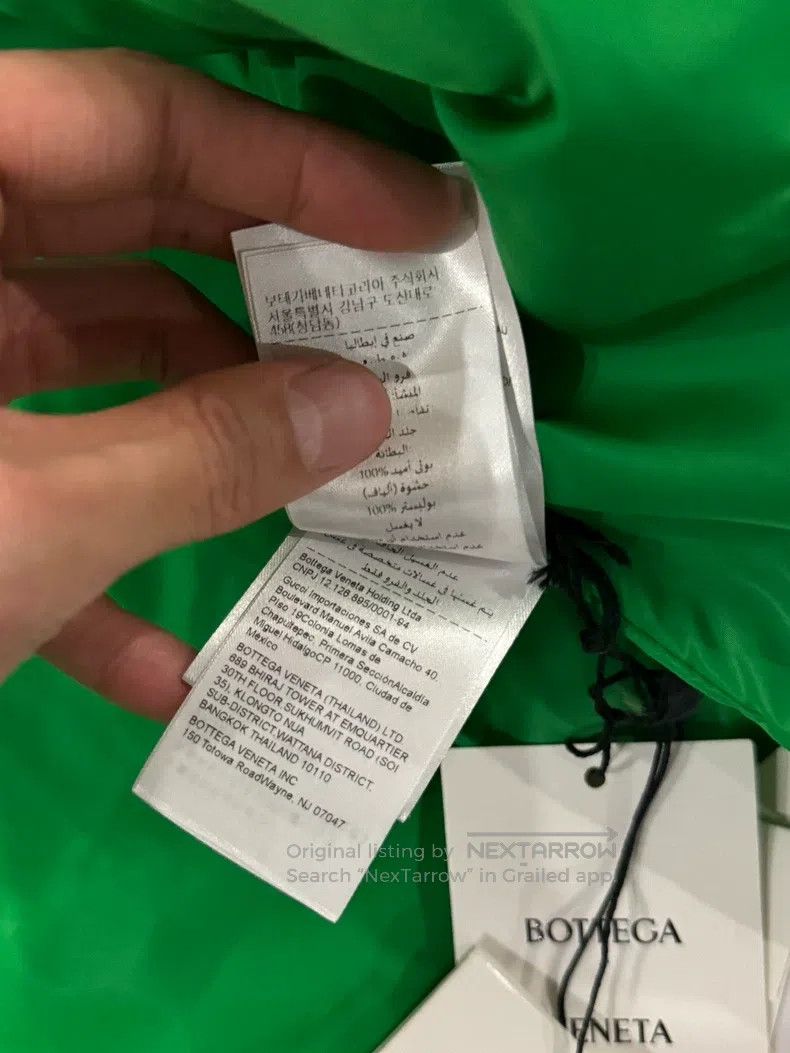 Bottega Veneta Bottega Veneta Green Fur One-Piece Hoodie Size US S / EU 44-46 / 1 - 3 Thumbnail