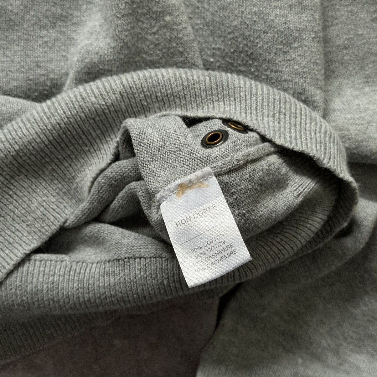 Other Ron Dorff Kick Ass Gray Crew Neck Sweater Cotton Cashmere Size US M / EU 48-50 / 2 - 10 Thumbnail